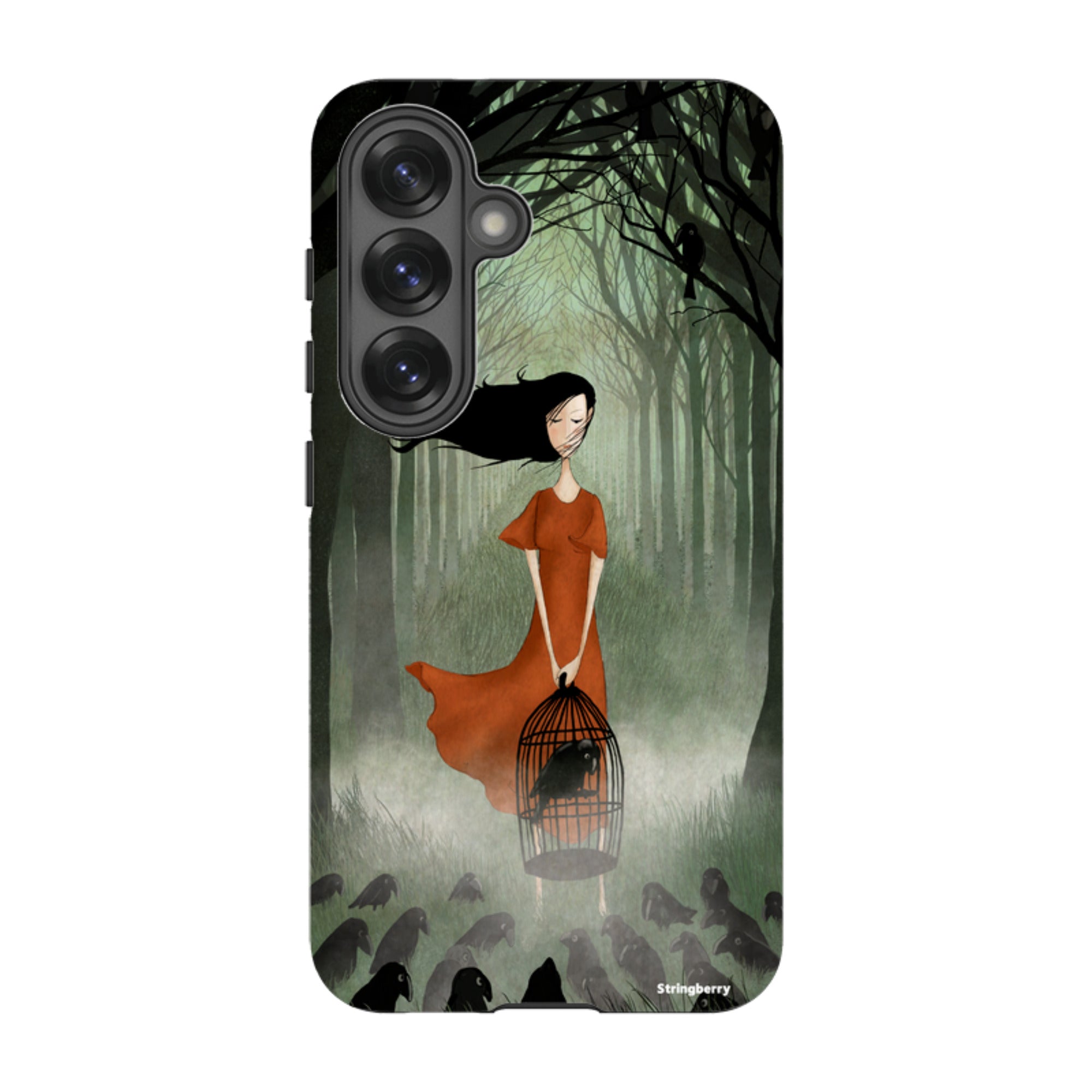 Samsung Tough Case - The Raven Girl By Maja Lindberg
