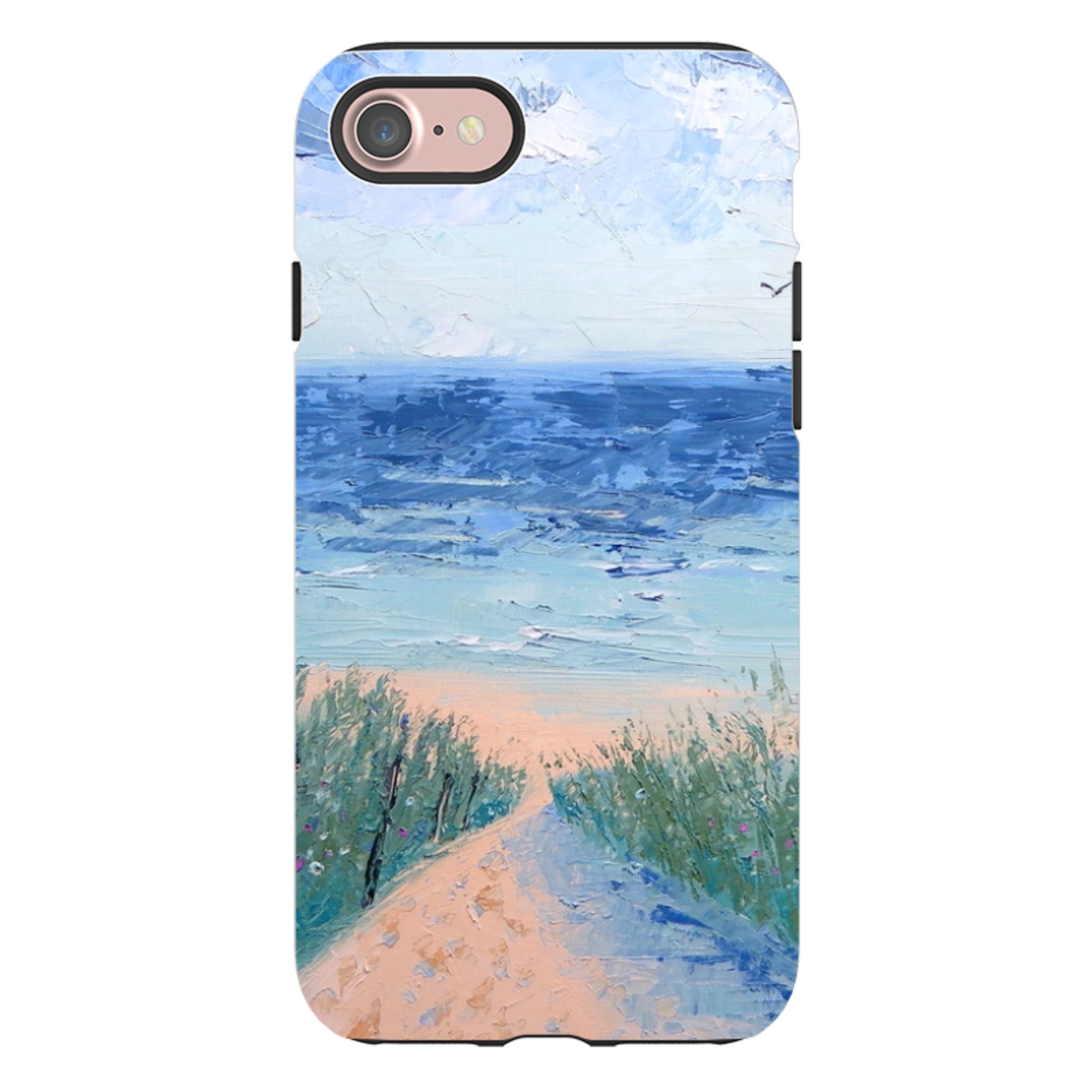 iPhone Tough Case - Beach Path By Mary Stubberfield