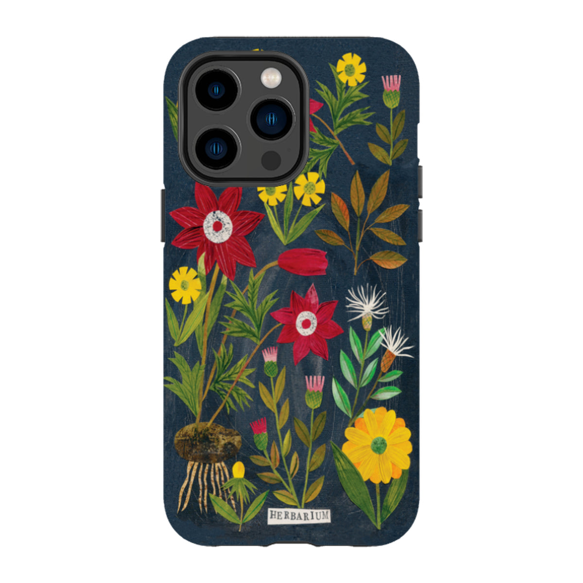 iPhone Tough Case - Herbarium By Tracey English