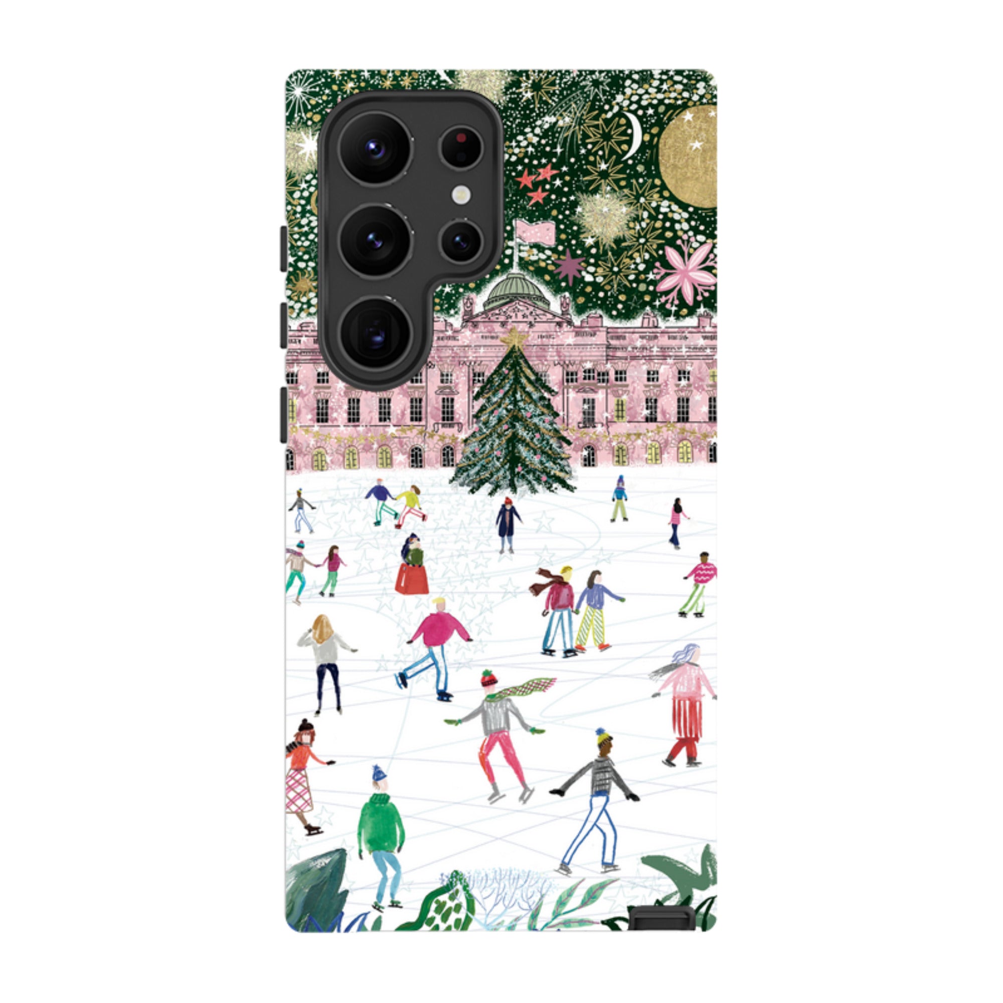 Samsung Tough Case - Skating At Somerset House By Emma Frances Grant