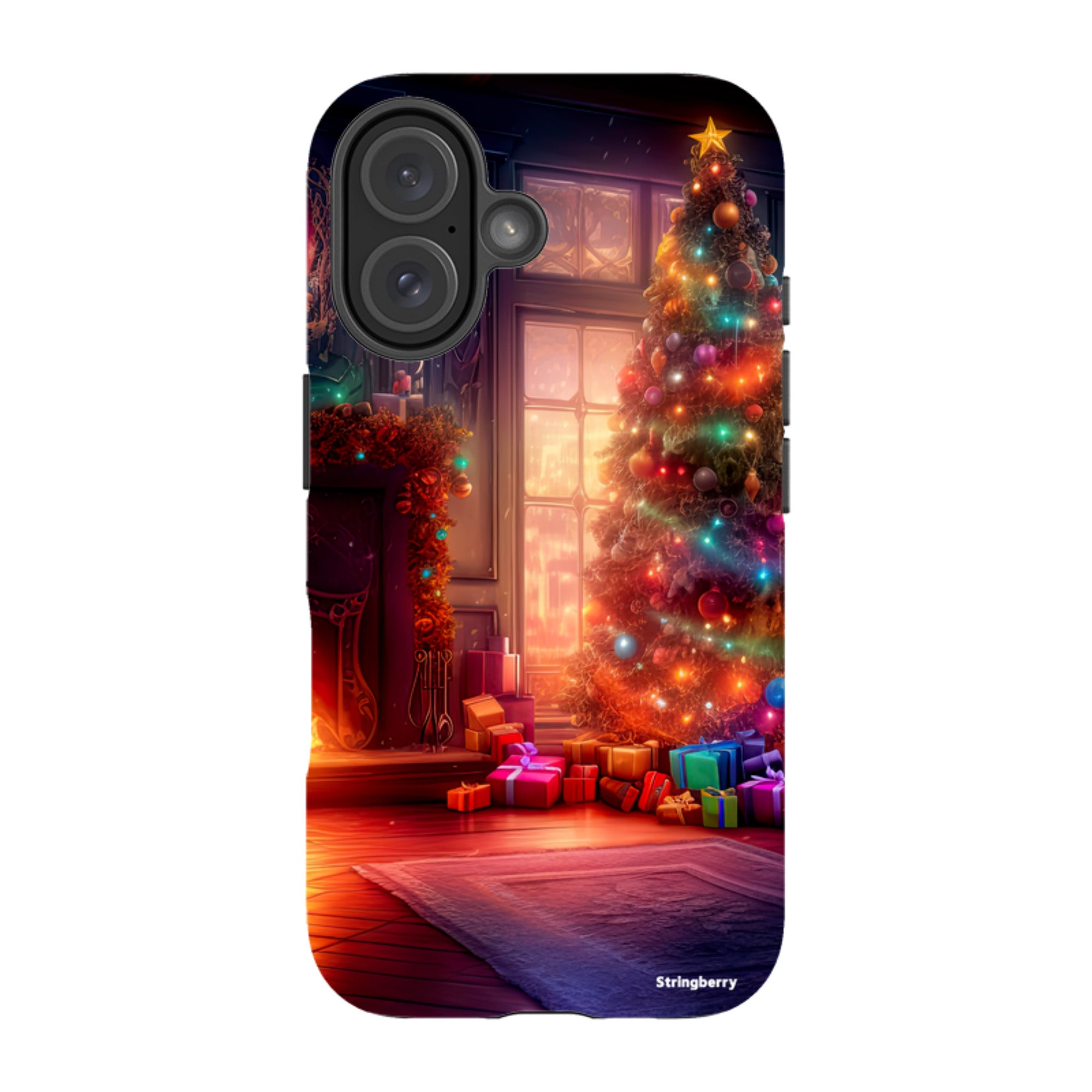 iPhone Tough Case - Holly Jolly Christmas III