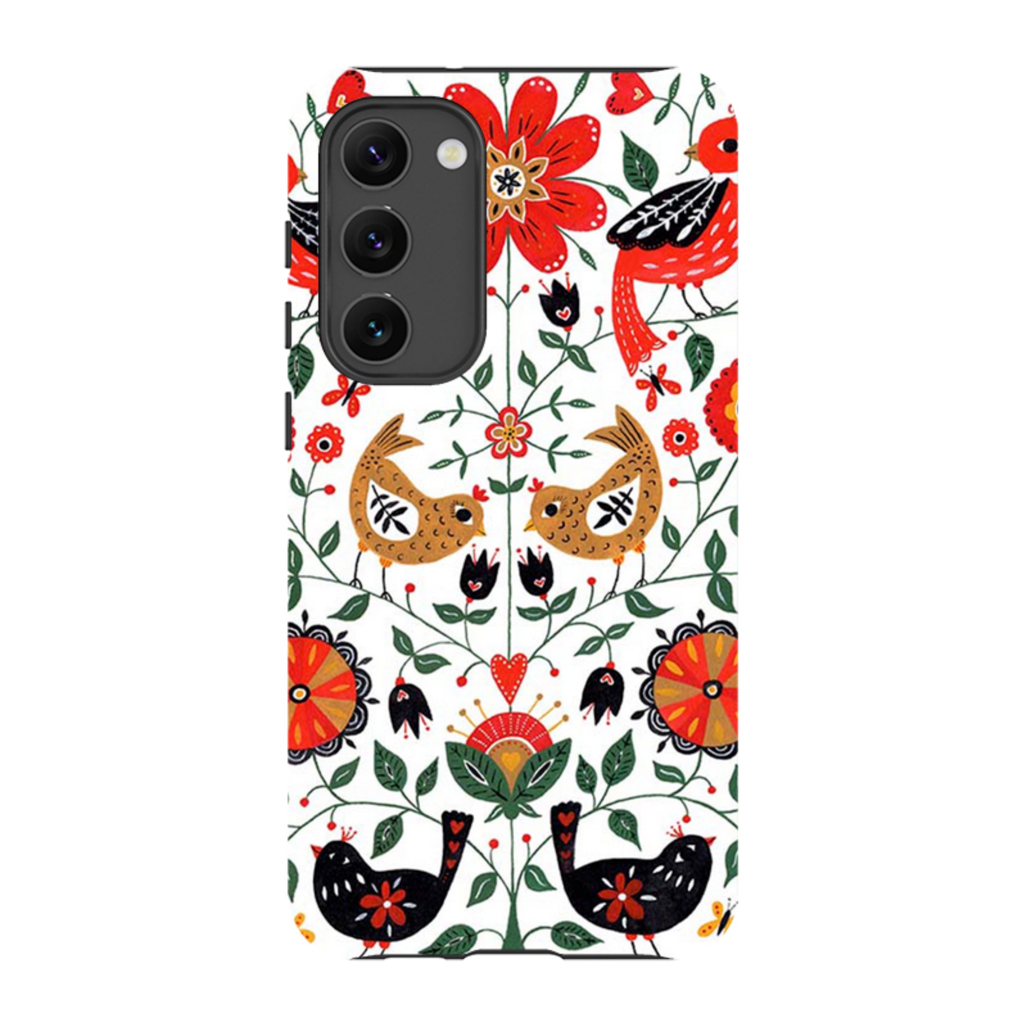 Samsung Tough Case - Birds And Floral By Suzy Taylor