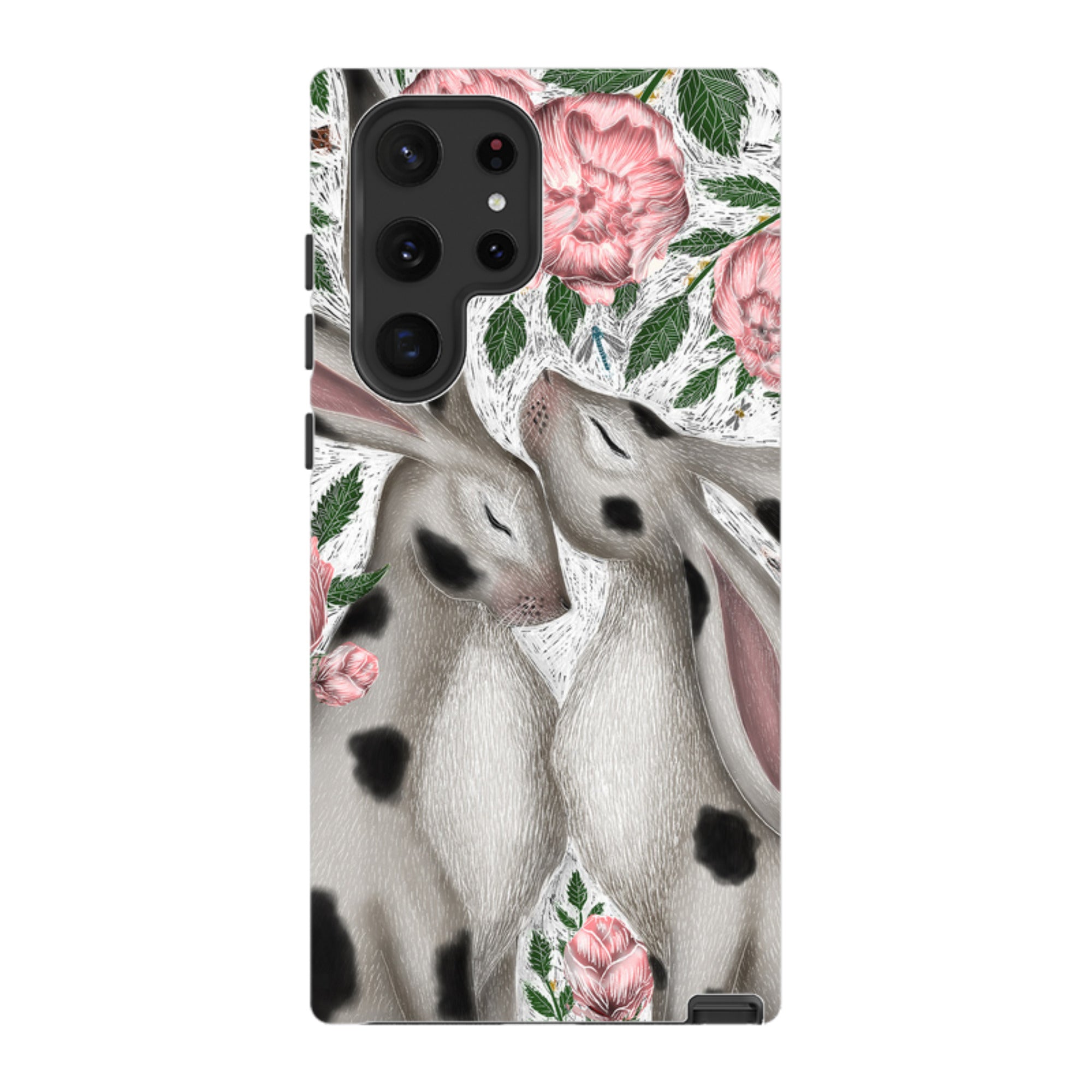 Samsung Tough Case - Hares And Peonies By Catherine Rowe