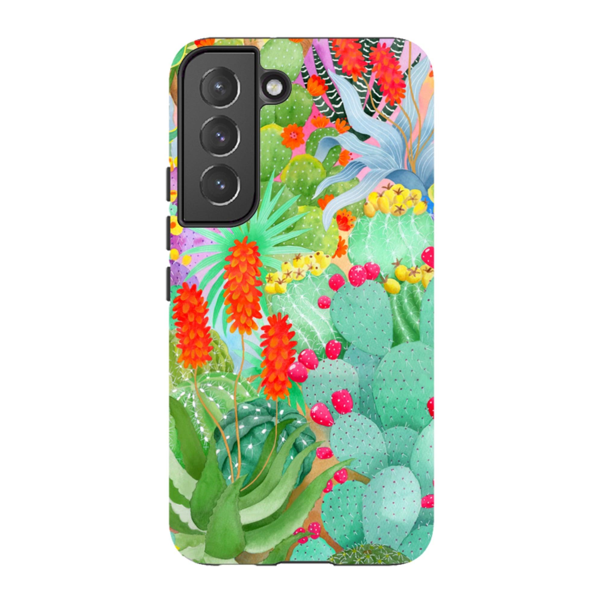 Samsung Tough Case - Cactus By Bex Parkin