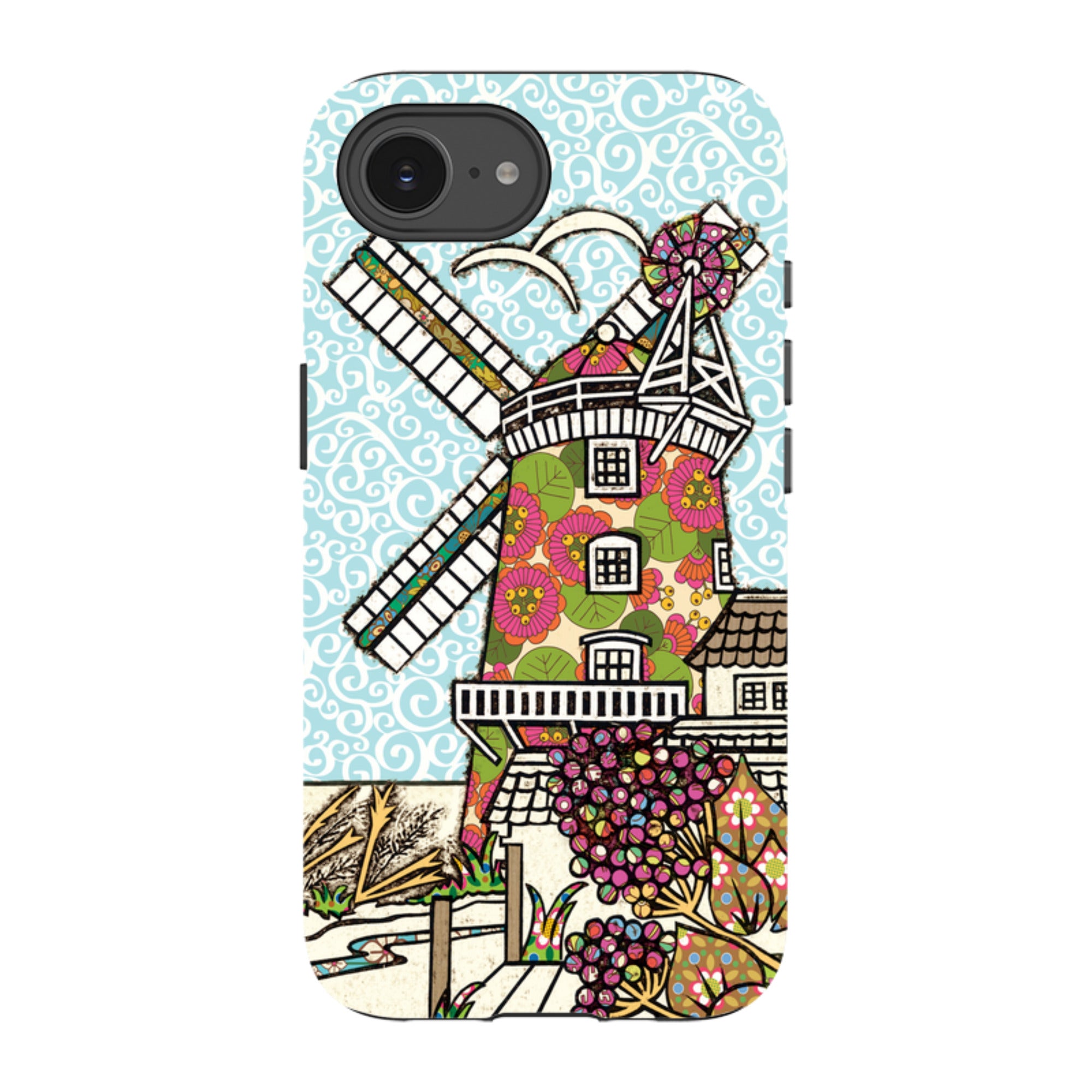 iPhone Tough Case - Cley Windmill By Amelia Bowman