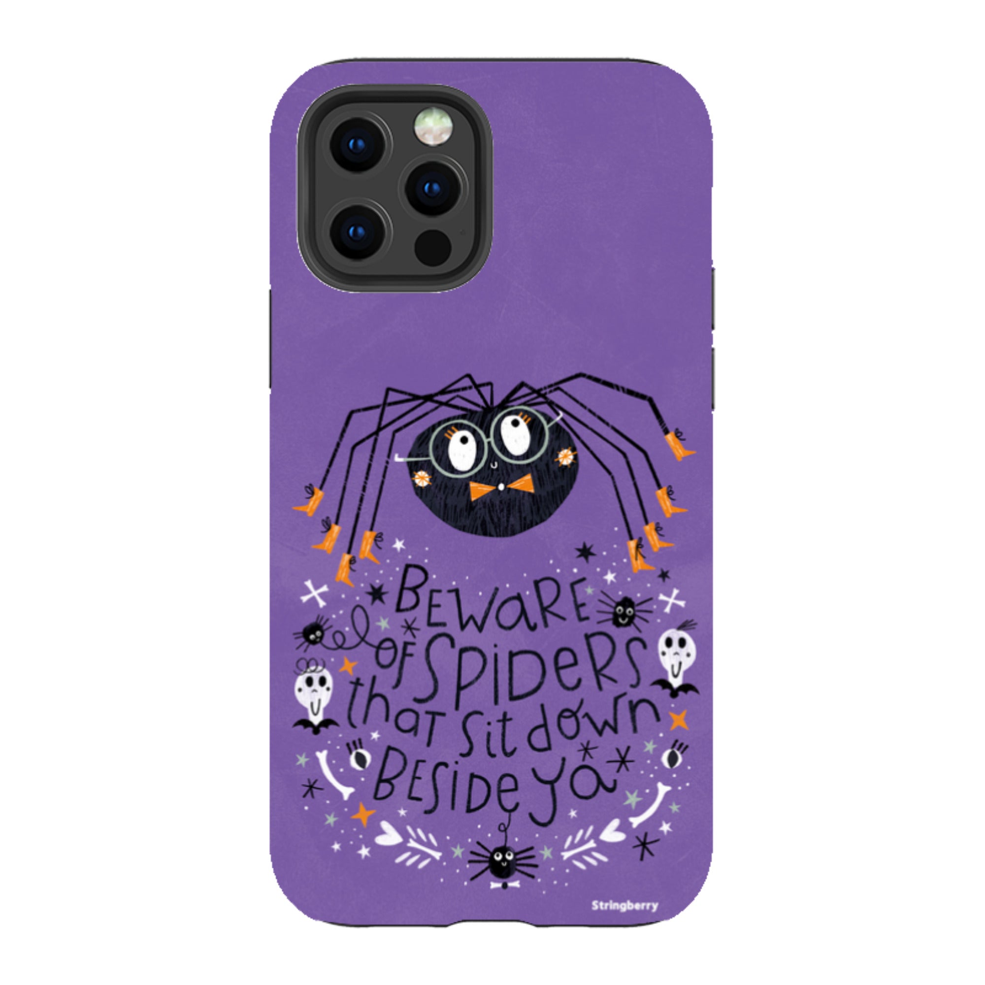 iPhone Tough Case - Spider By Ali Brookes