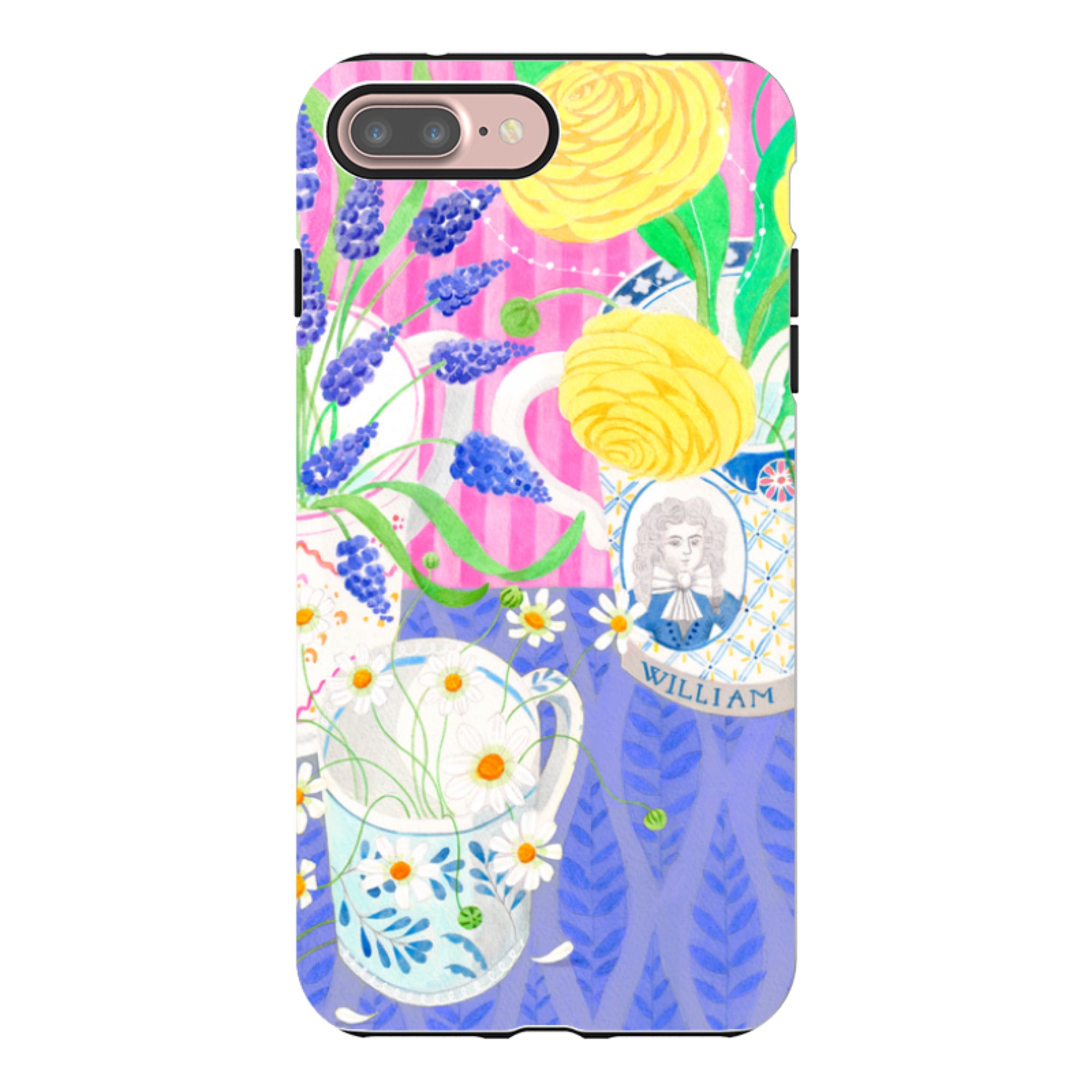 iPhone Tough Case - Muscari Flowers By Bex Parkin