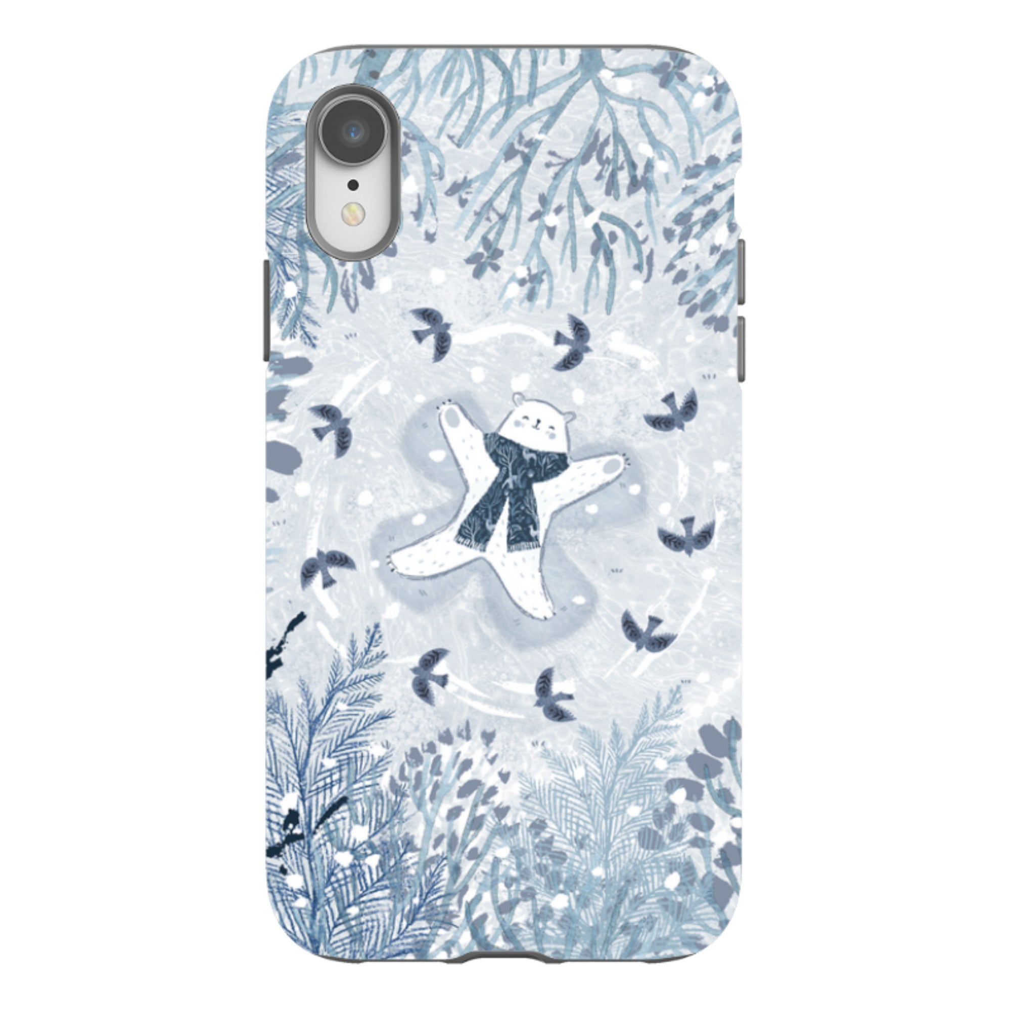 iPhone Tough Case - Snow Angel By Emma Frances Grant