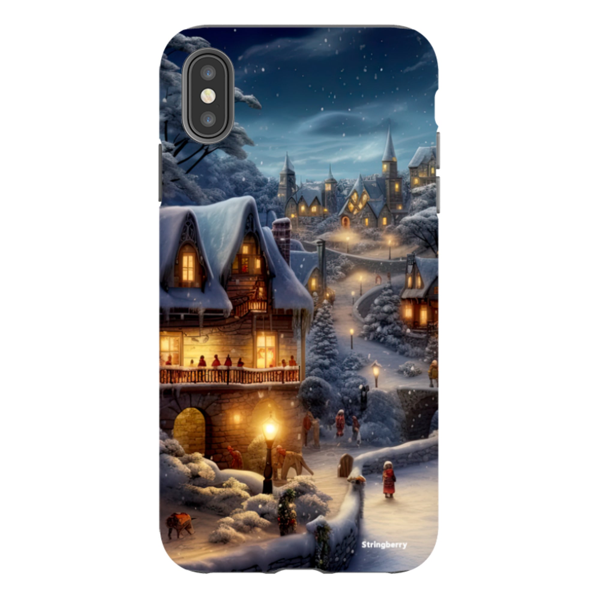 iPhone Tough Case - Scandinavian Winter Night