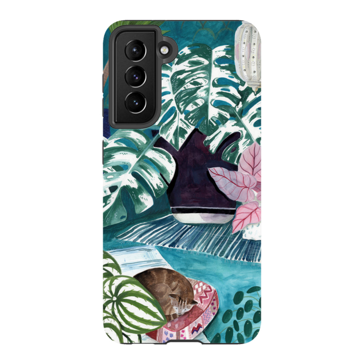 Samsung Tough Case - Blue Interior By Bex Parkin