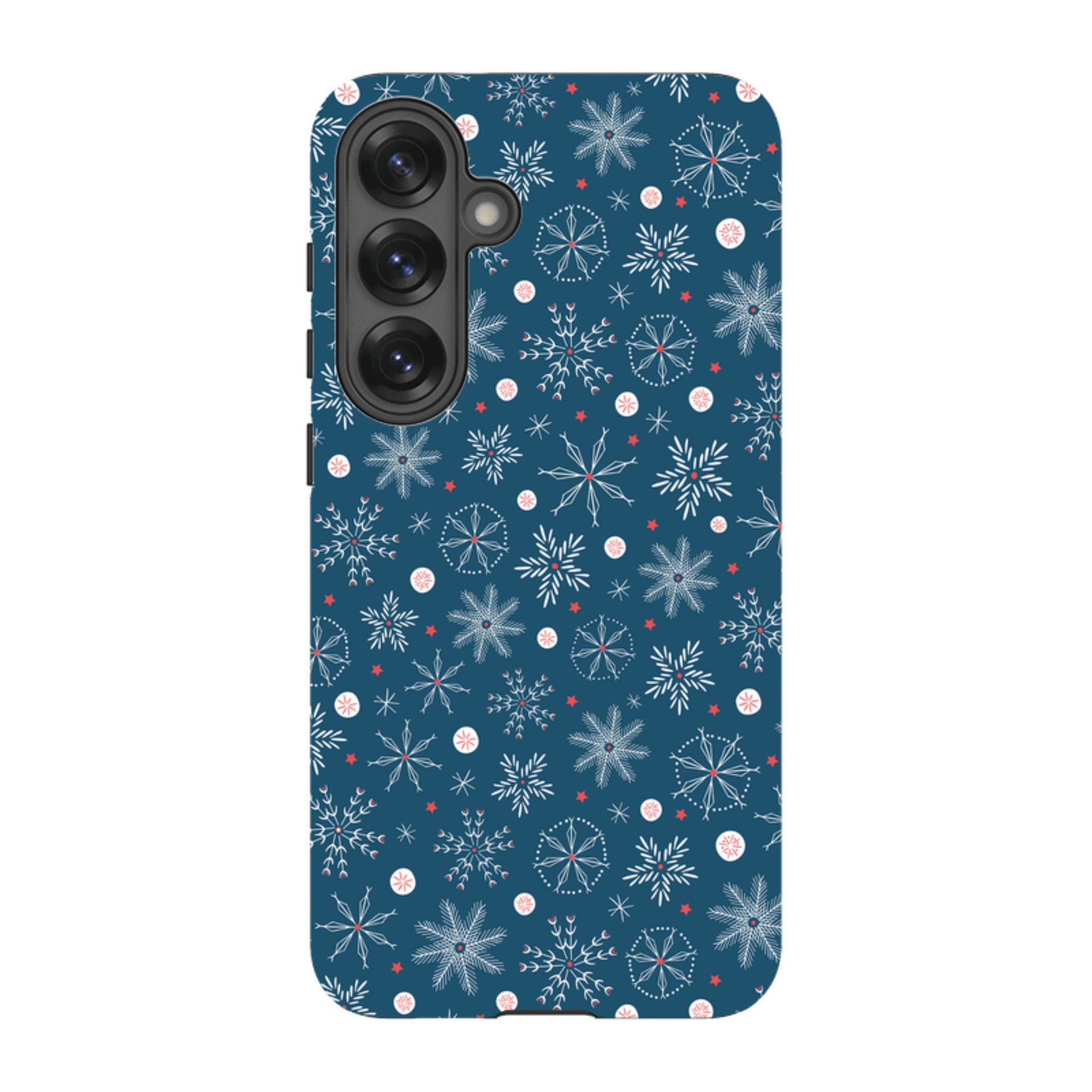 Samsung Tough Case - Christmas Snowflakes By Ali Brookes