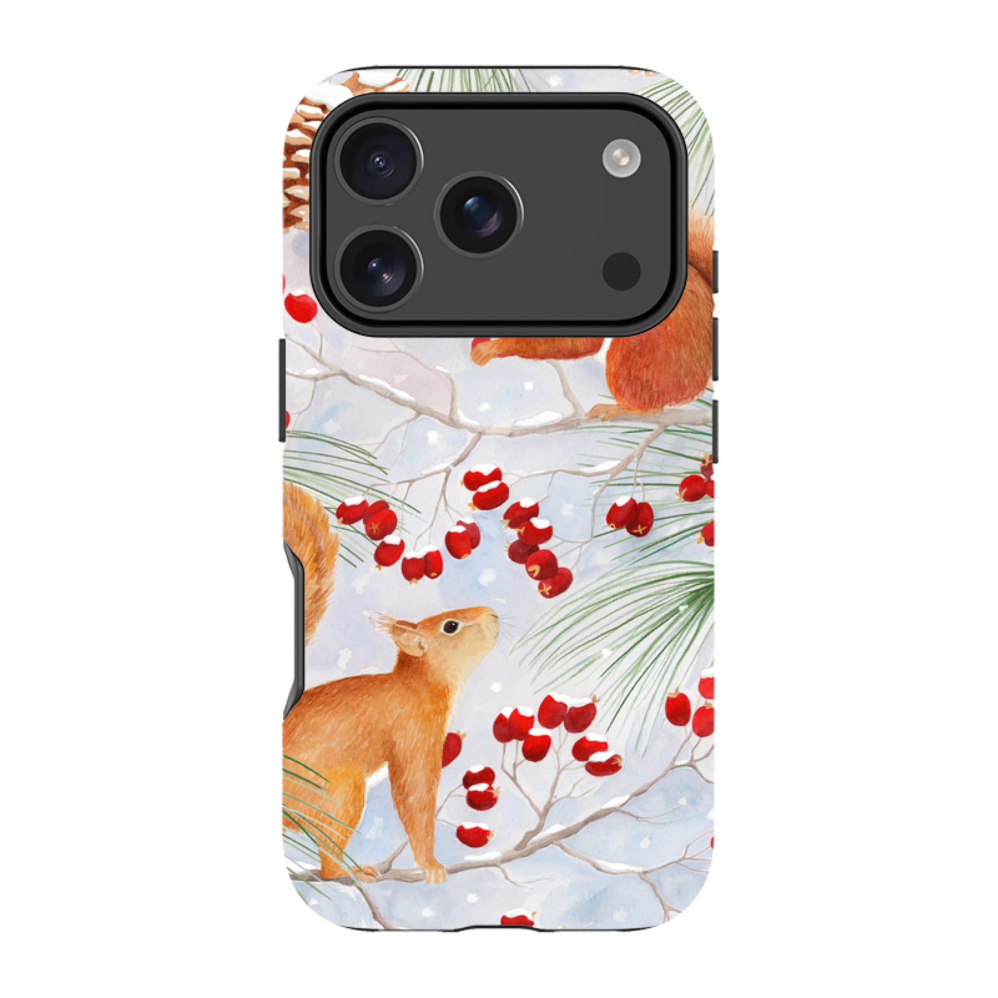 iPhone Tough Case - Red Squirrels By Bex Parkin