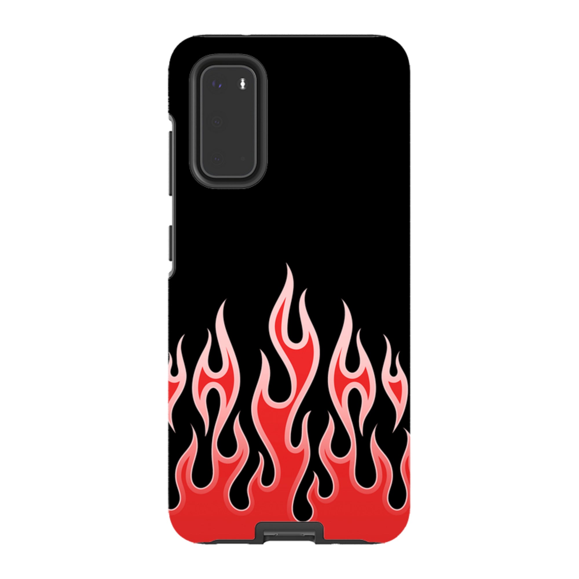 Samsung Tough Case - Red Flames