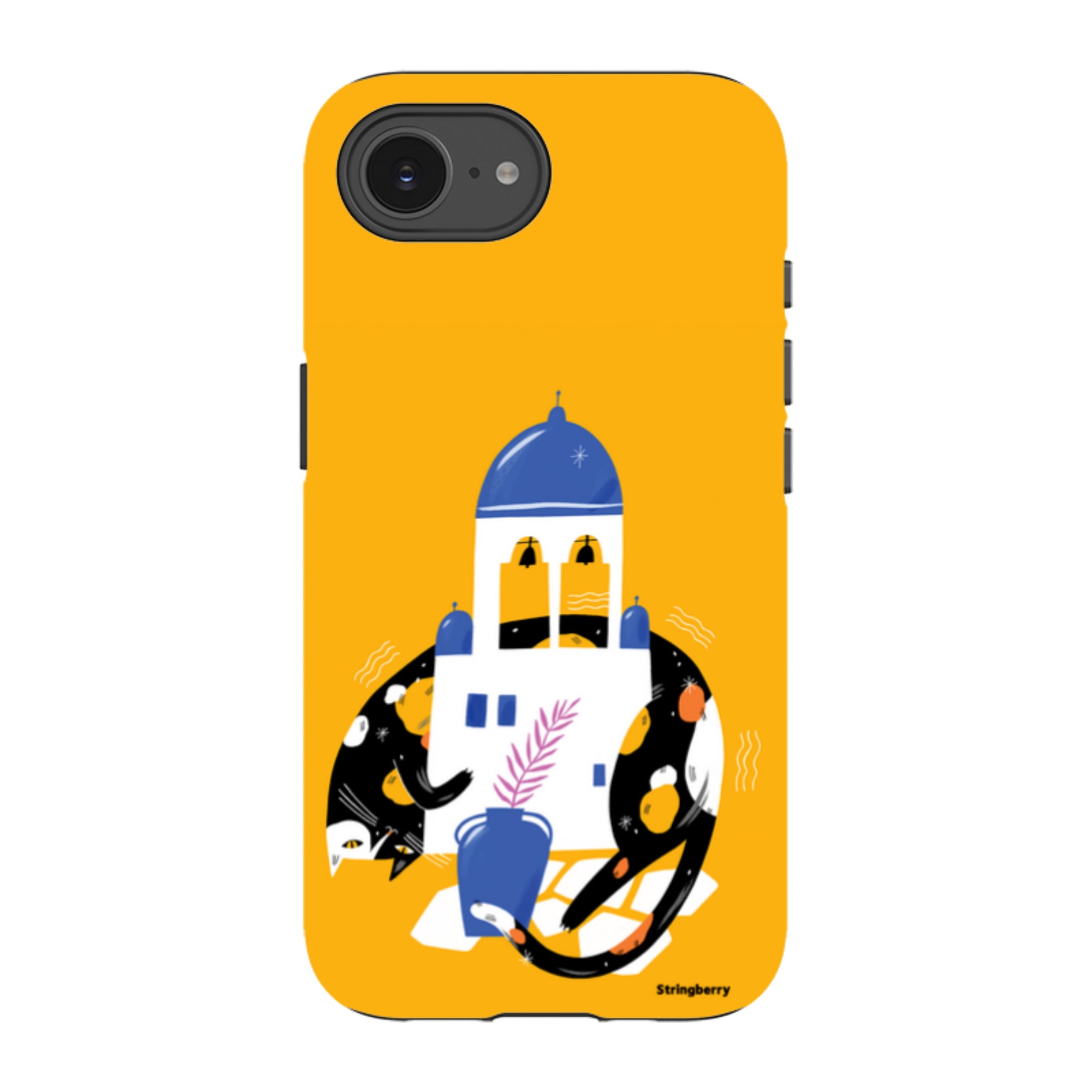 iPhone Tough Case - Calico By Madalina Andronic