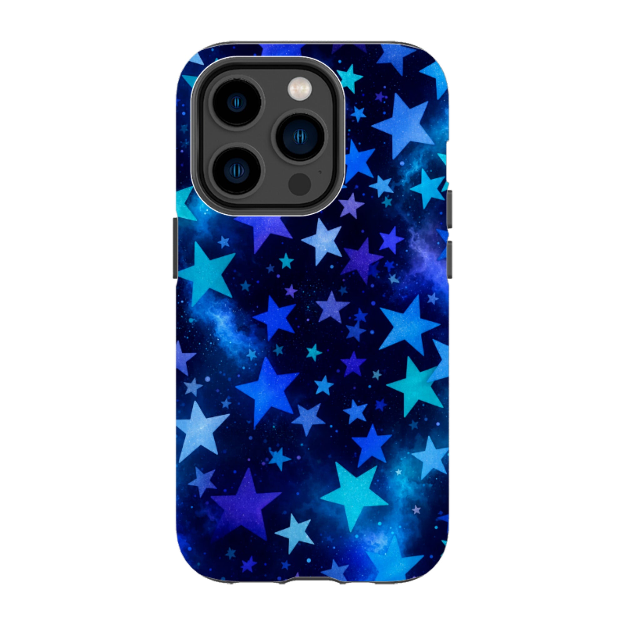 iPhone Tough Case - Blue Galaxy Star