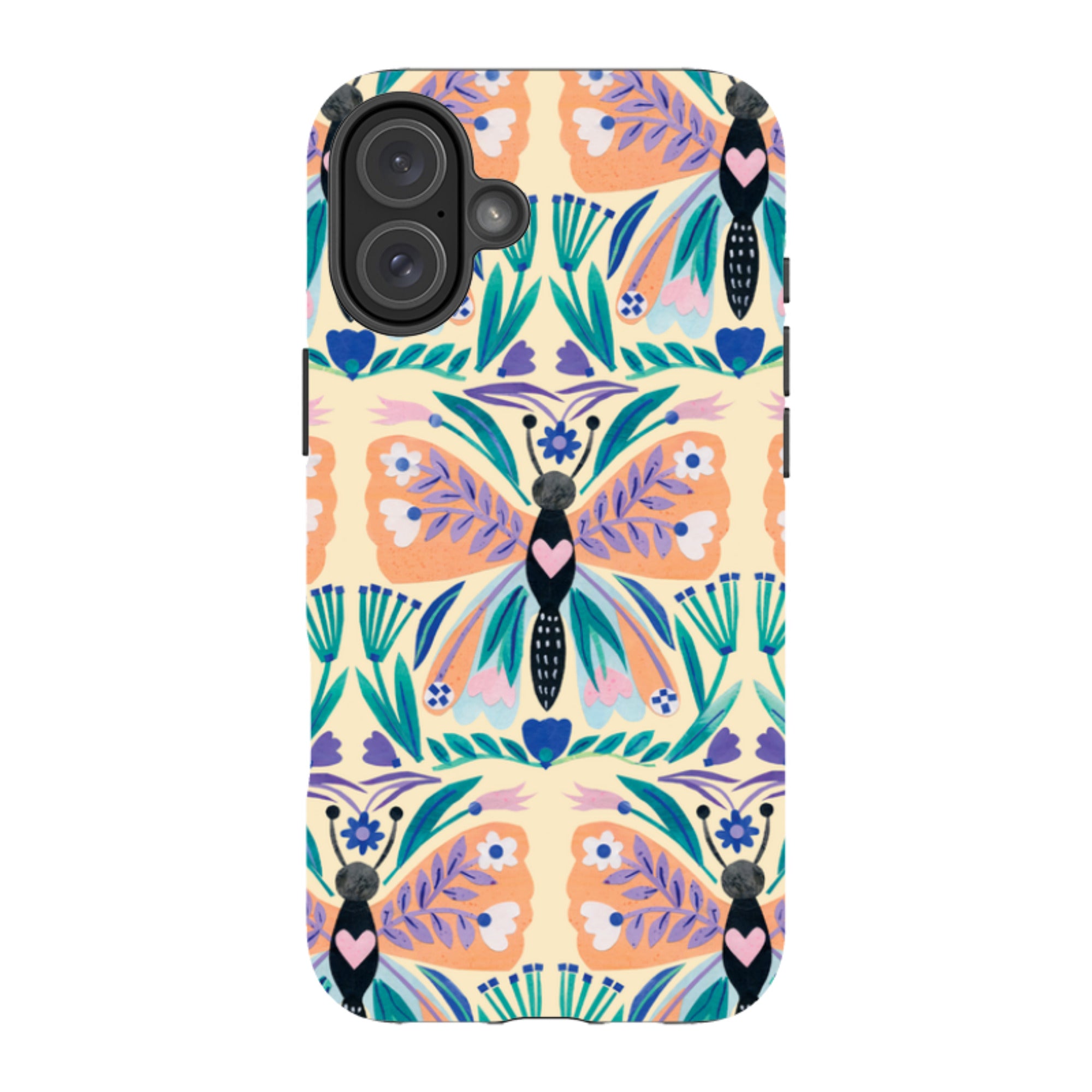 iPhone MagSafe Tough Case - All Over Butterfly By Tracey English