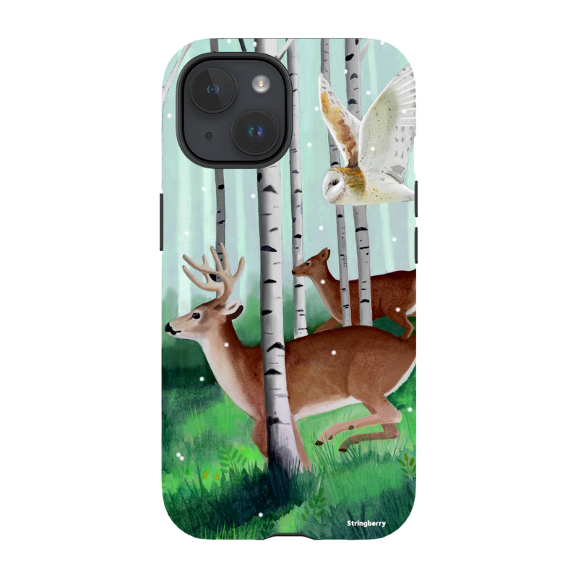 iPhone MagSafe Tough Case - Winter Woods By Bex Parkin