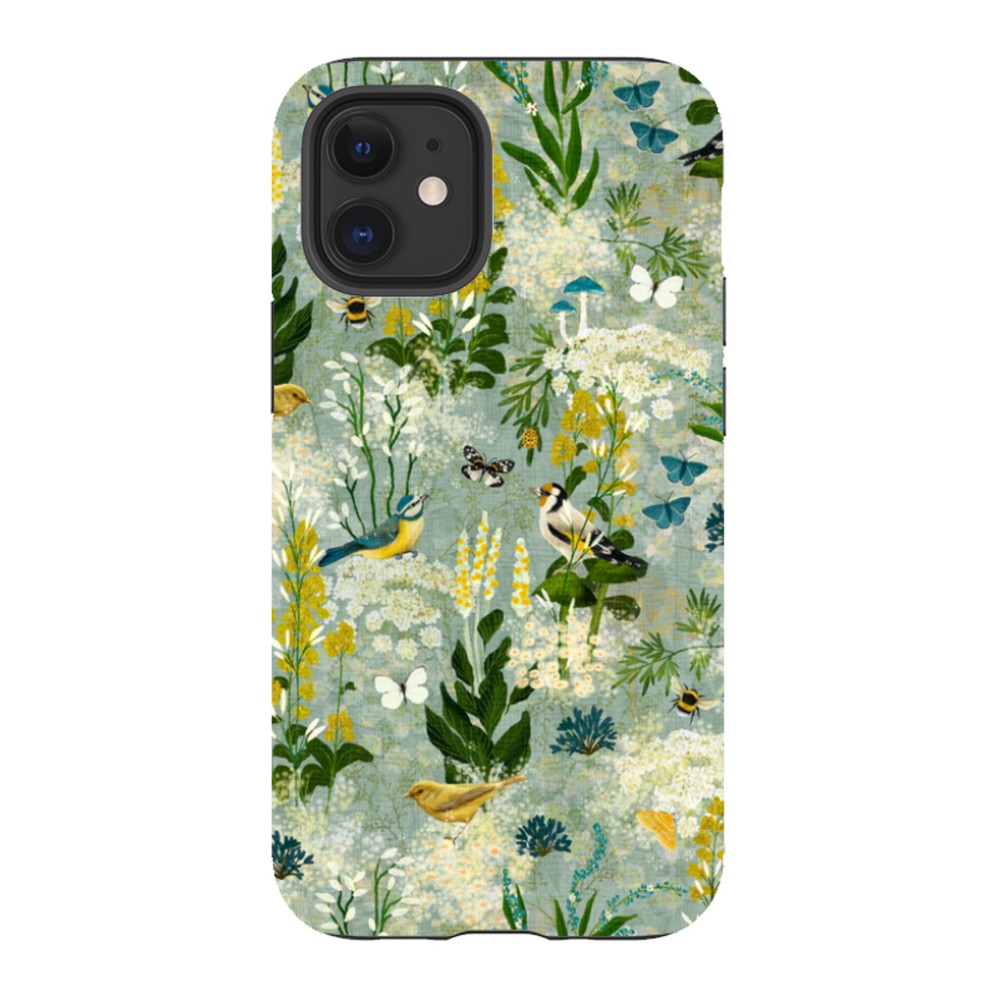 iPhone Tough Case - Song Bird Garden By Katherine Quinn