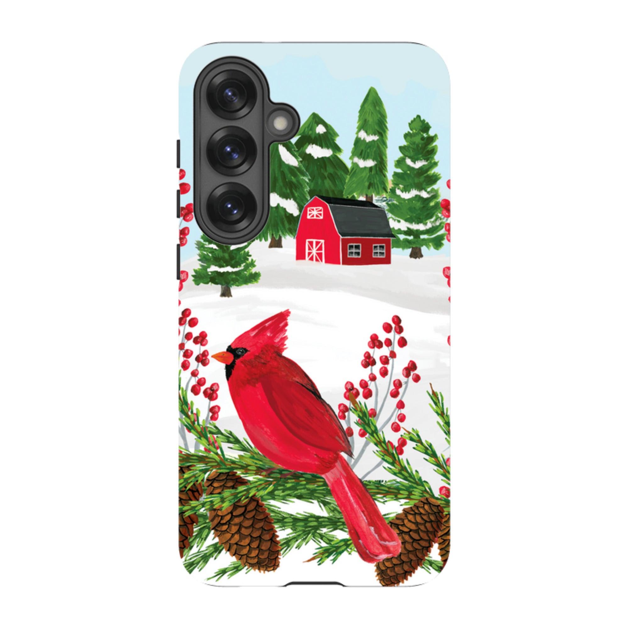 Samsung Tough Case - Countryside Christmas By Abby Jacobs
