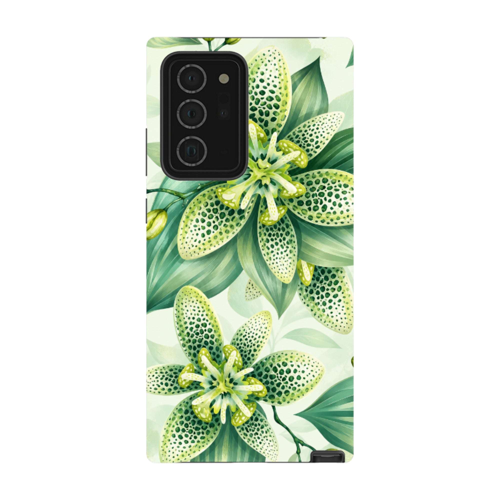 Samsung Tough Case - Sage Green Lily