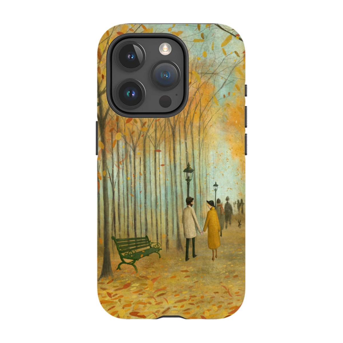 iPhone MagSafe Tough Case - Autumn Walk By Maja Lindberg