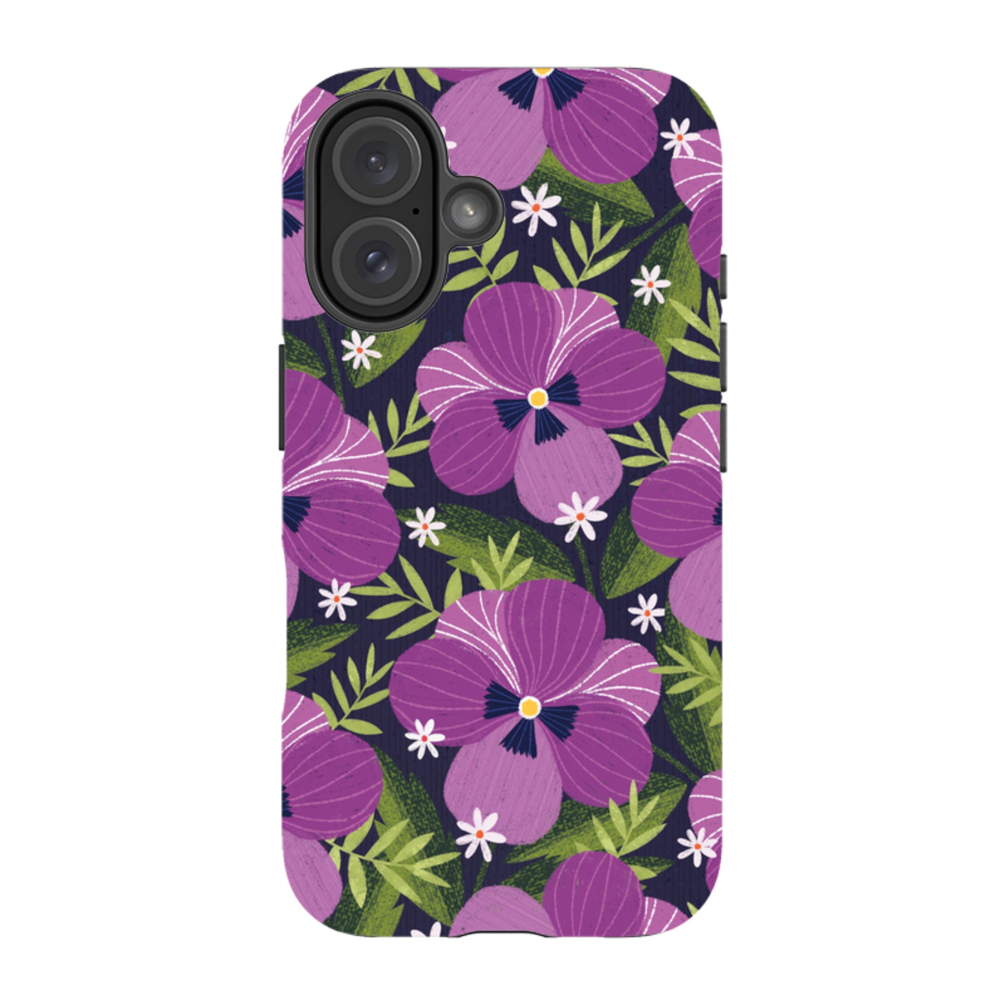 iPhone Tough Case - Pensees I By Ali Brookes