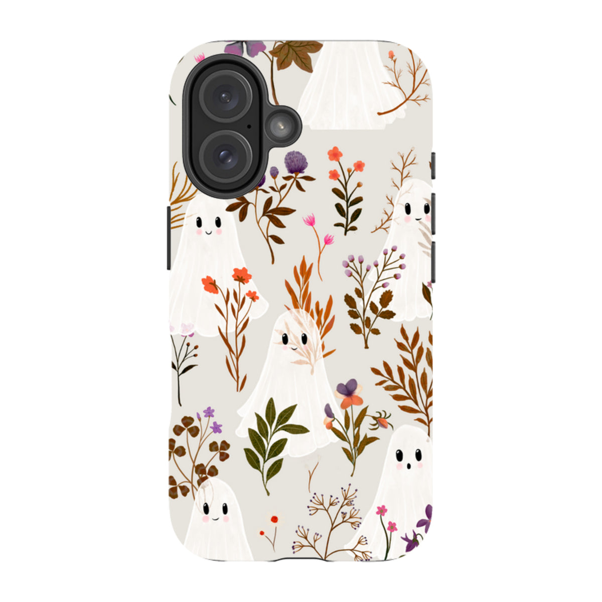 iPhone Tough Case - Ghost in the Garden - Stone By Katherine Quinn