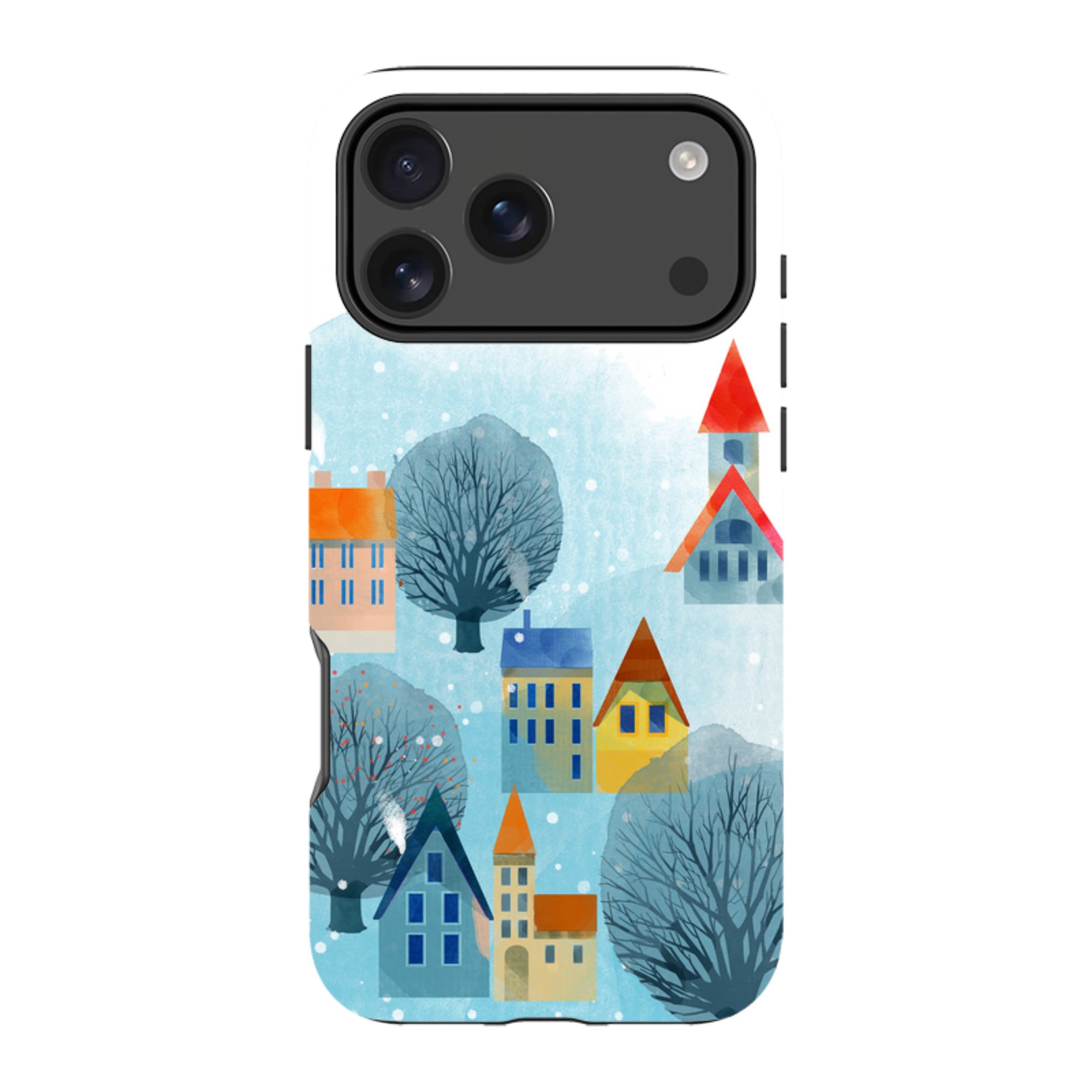 iPhone Tough Case - Snowy Hills