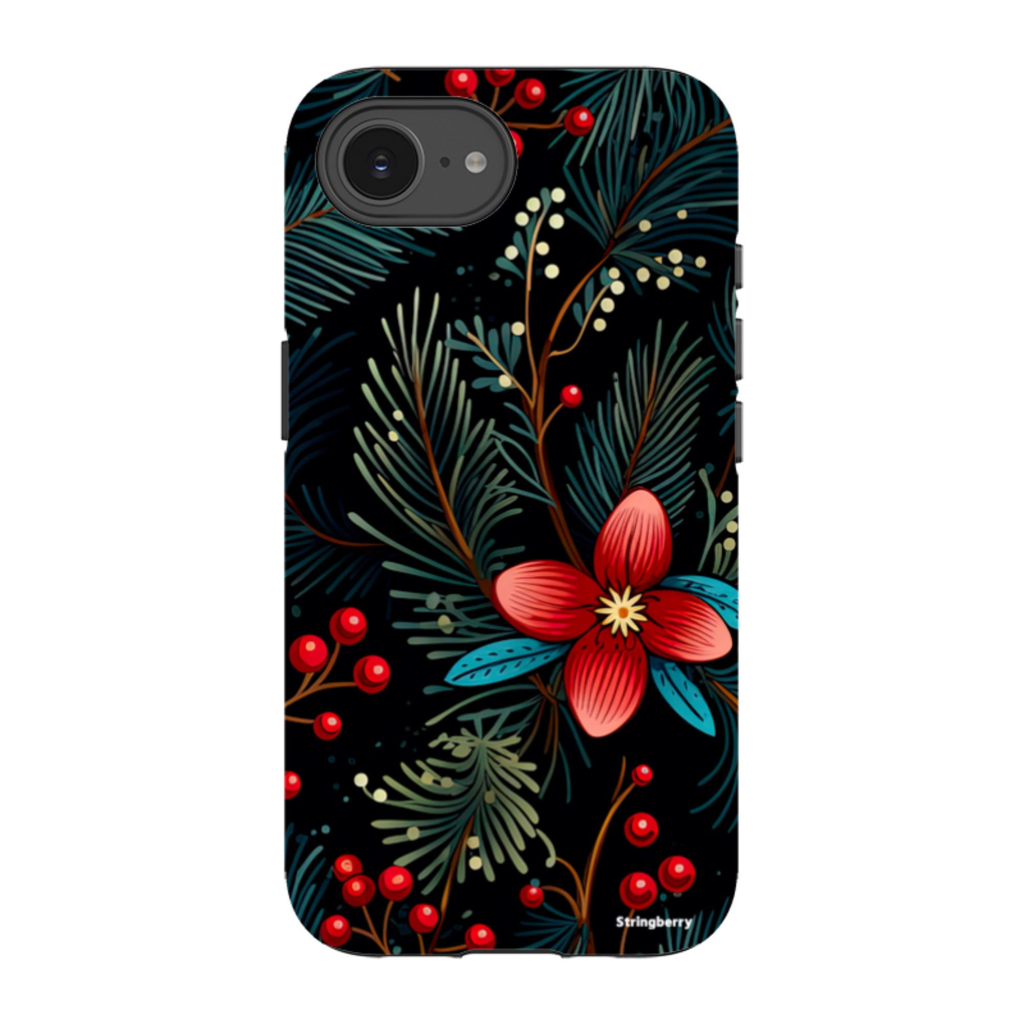 iPhone Tough Case - Red Berries