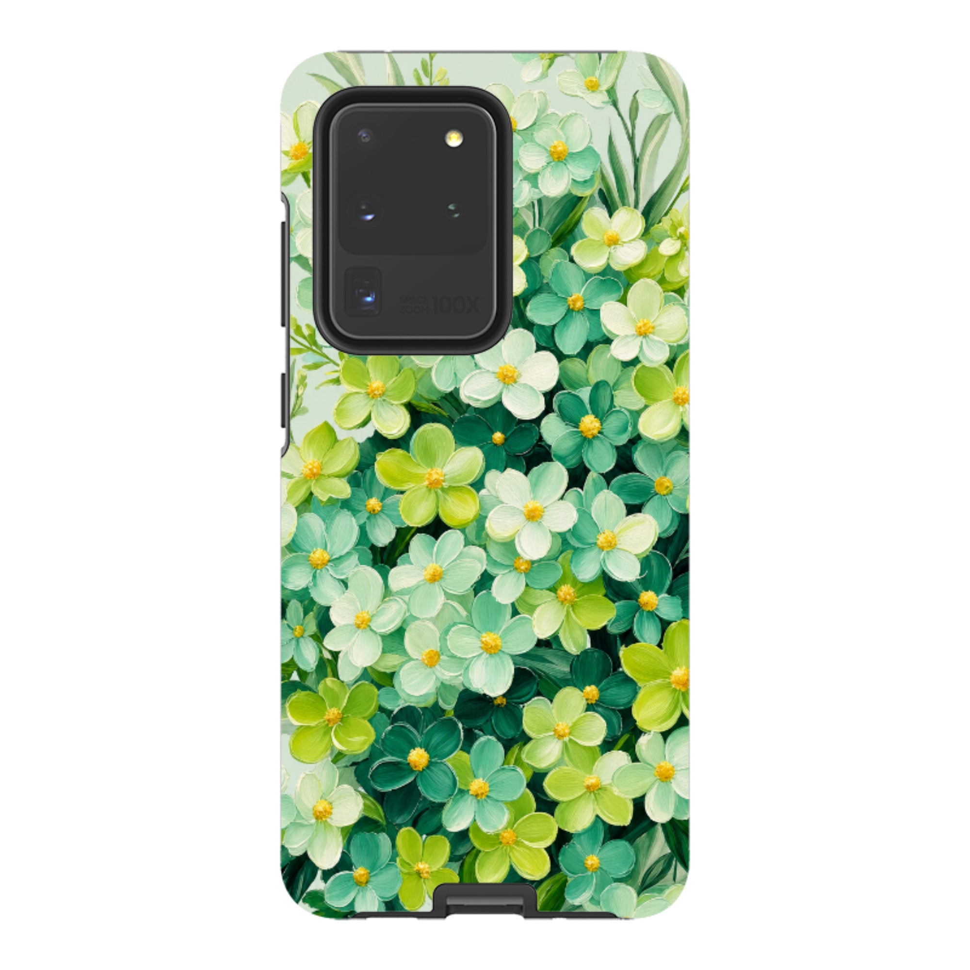 Samsung Tough Case - Sage Wildflower Floral