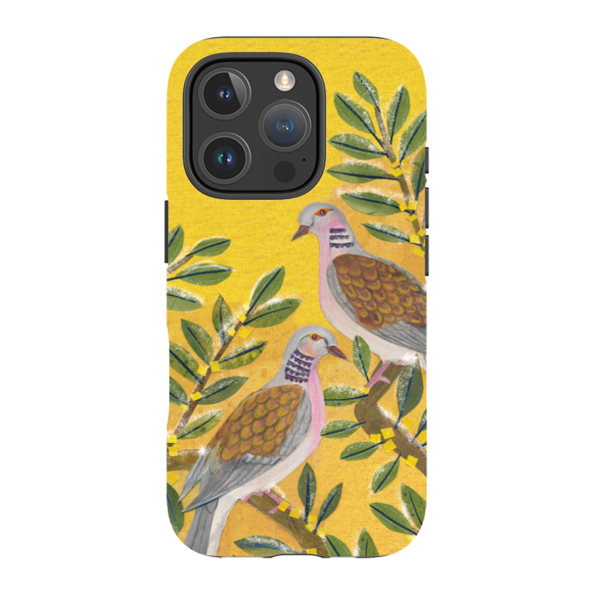 iPhone MagSafe Tough Case - Two Turtle Doves By Tracey English