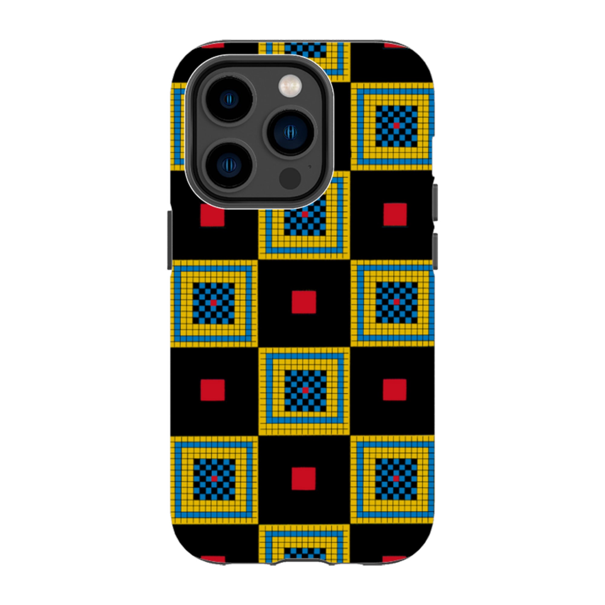 iPhone MagSafe Tough Case - Chequers By Cressida Bell