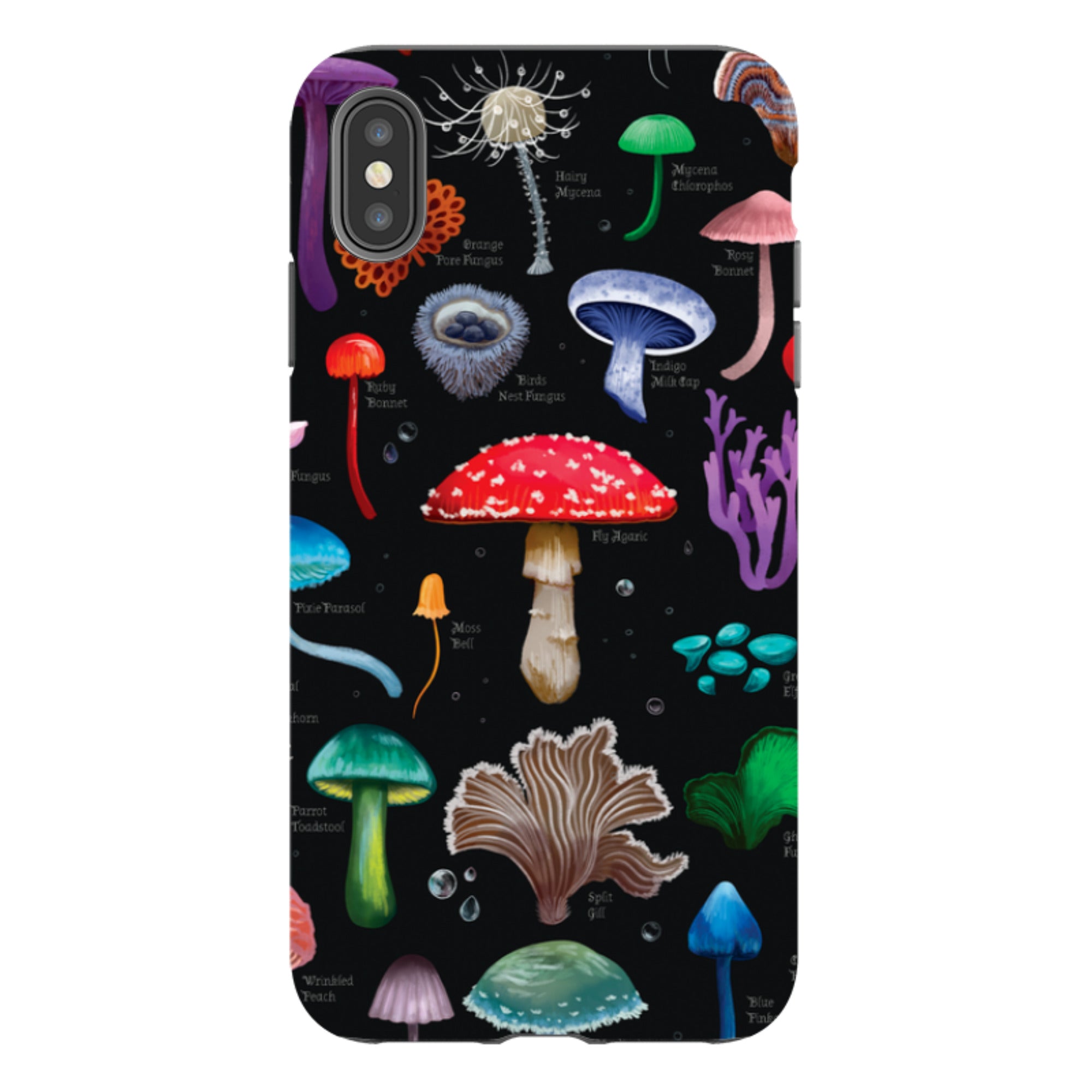 iPhone Tough Case - Mushrooms By Anna Stead
