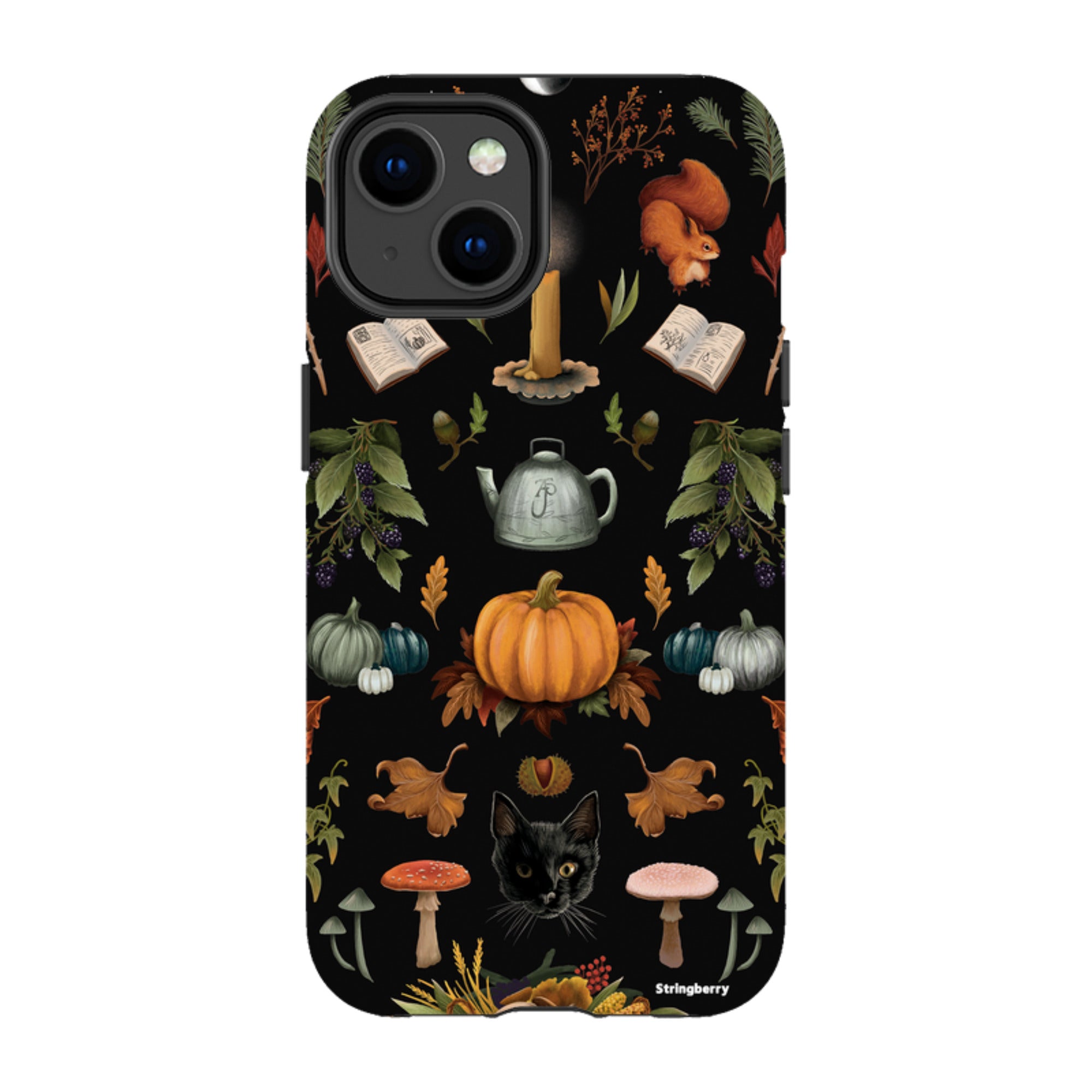 iPhone Tough Case - Autumn Pattern II By Anna Stead