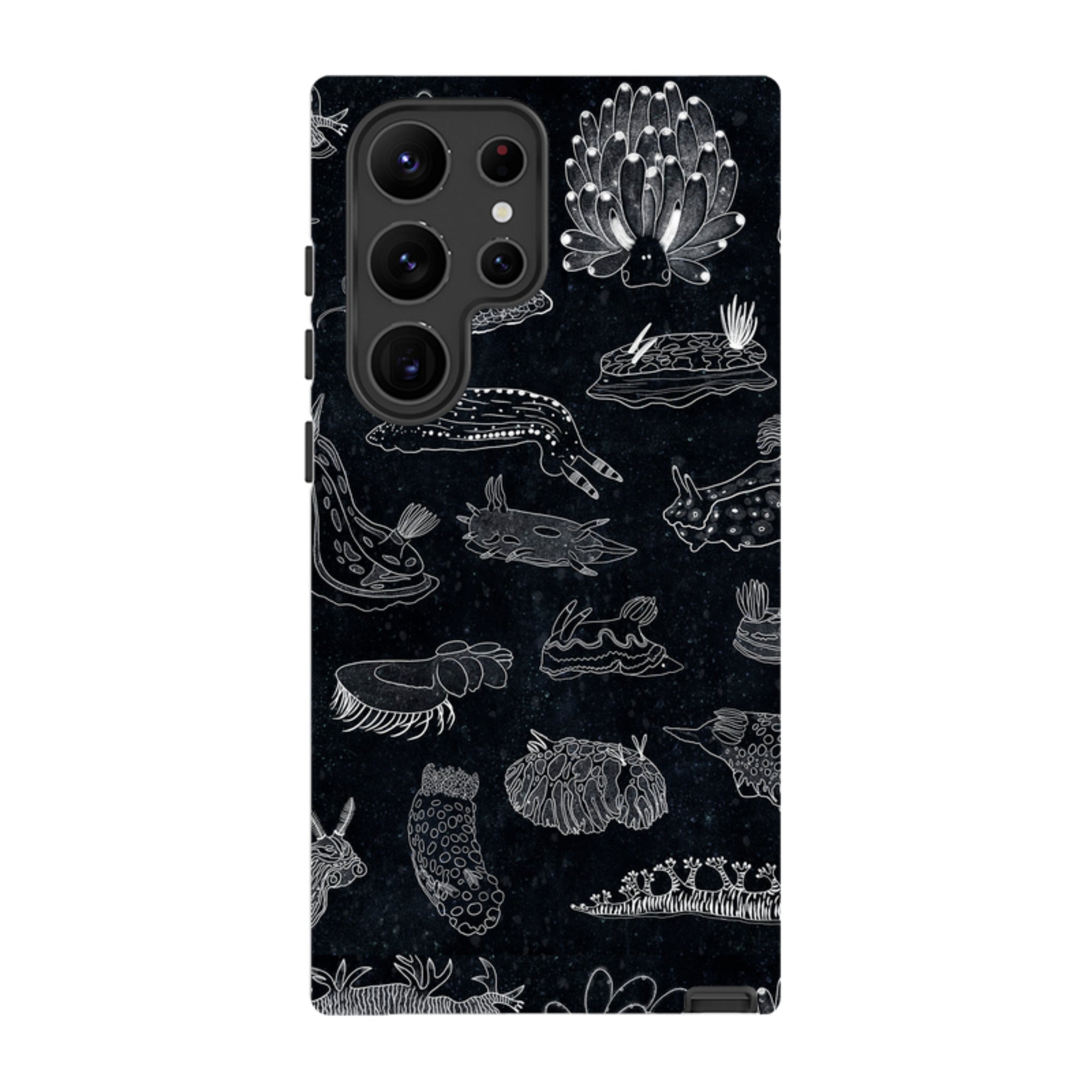 Samsung Tough Case - Nudibranch Line Drawing By Katherine Quinn