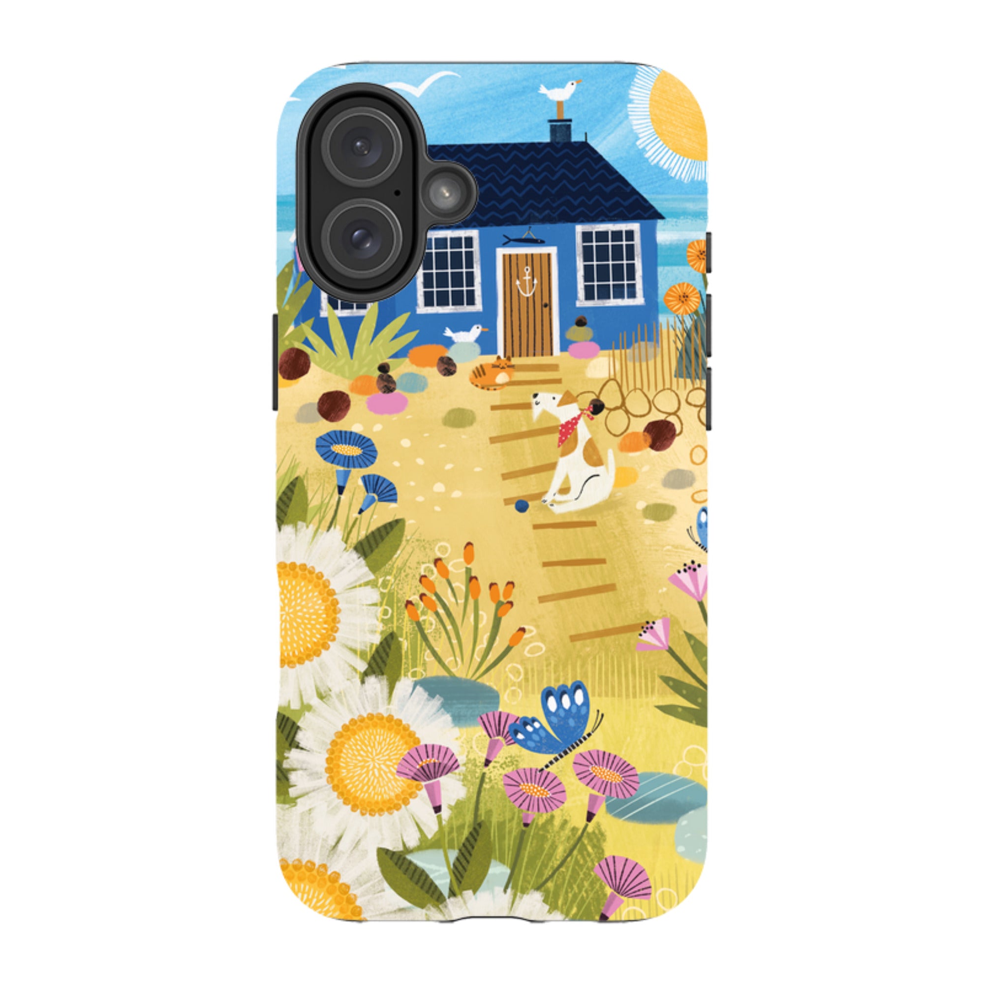 iPhone MagSafe Tough Case - Beach House By Ali Brookes