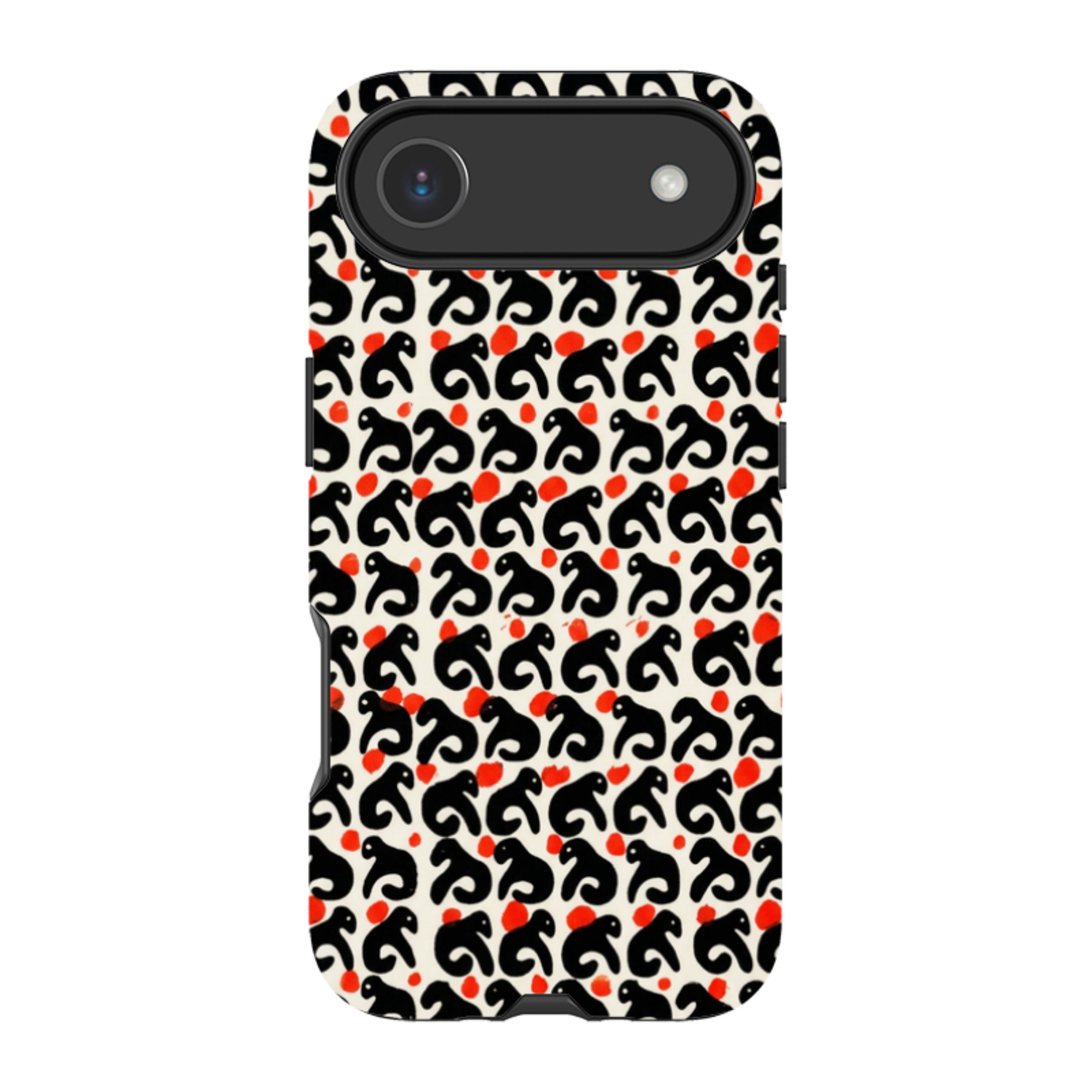 iPhone Tough Case - Abstract Cutouts