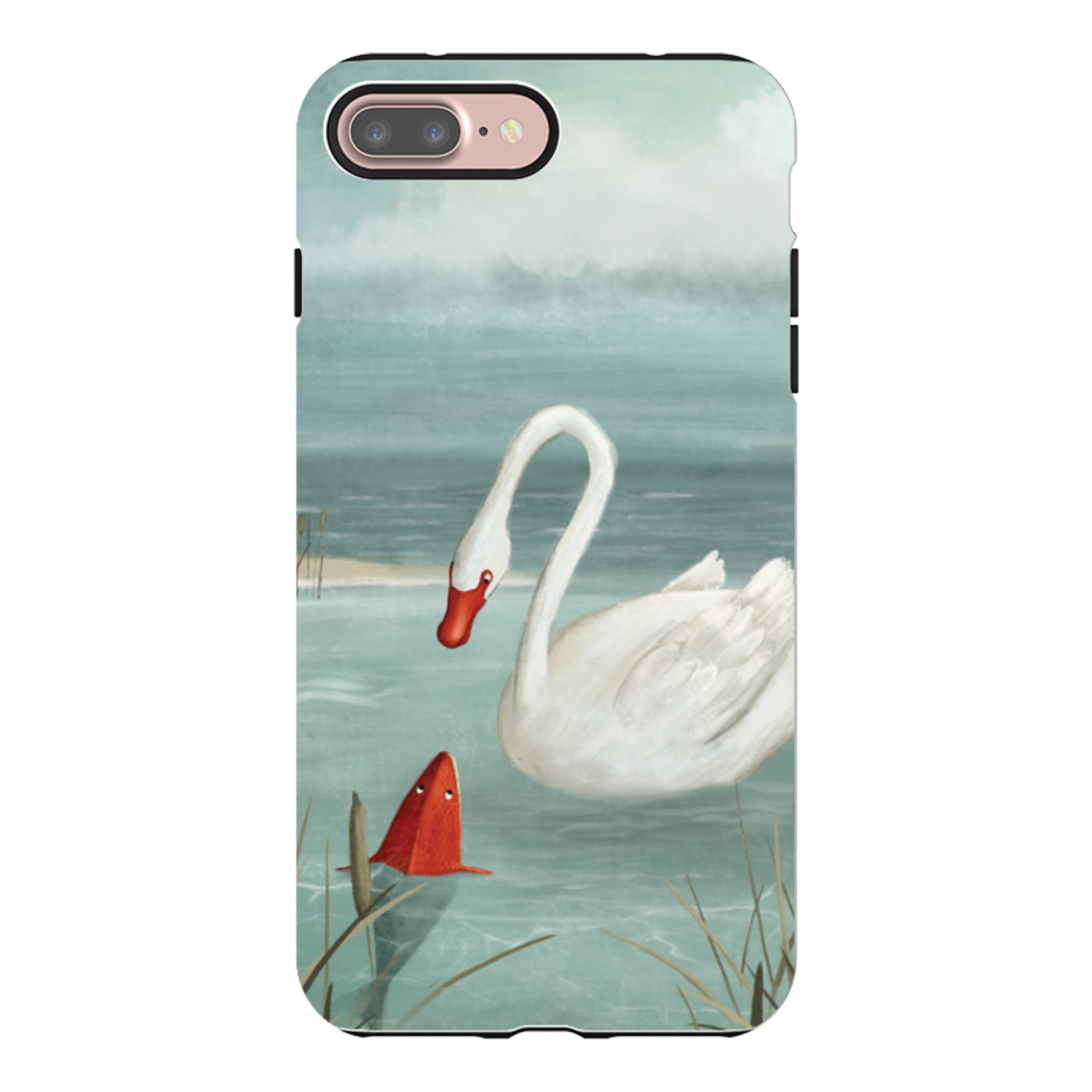 iPhone Tough Case - Swanfish By Maja Lindberg