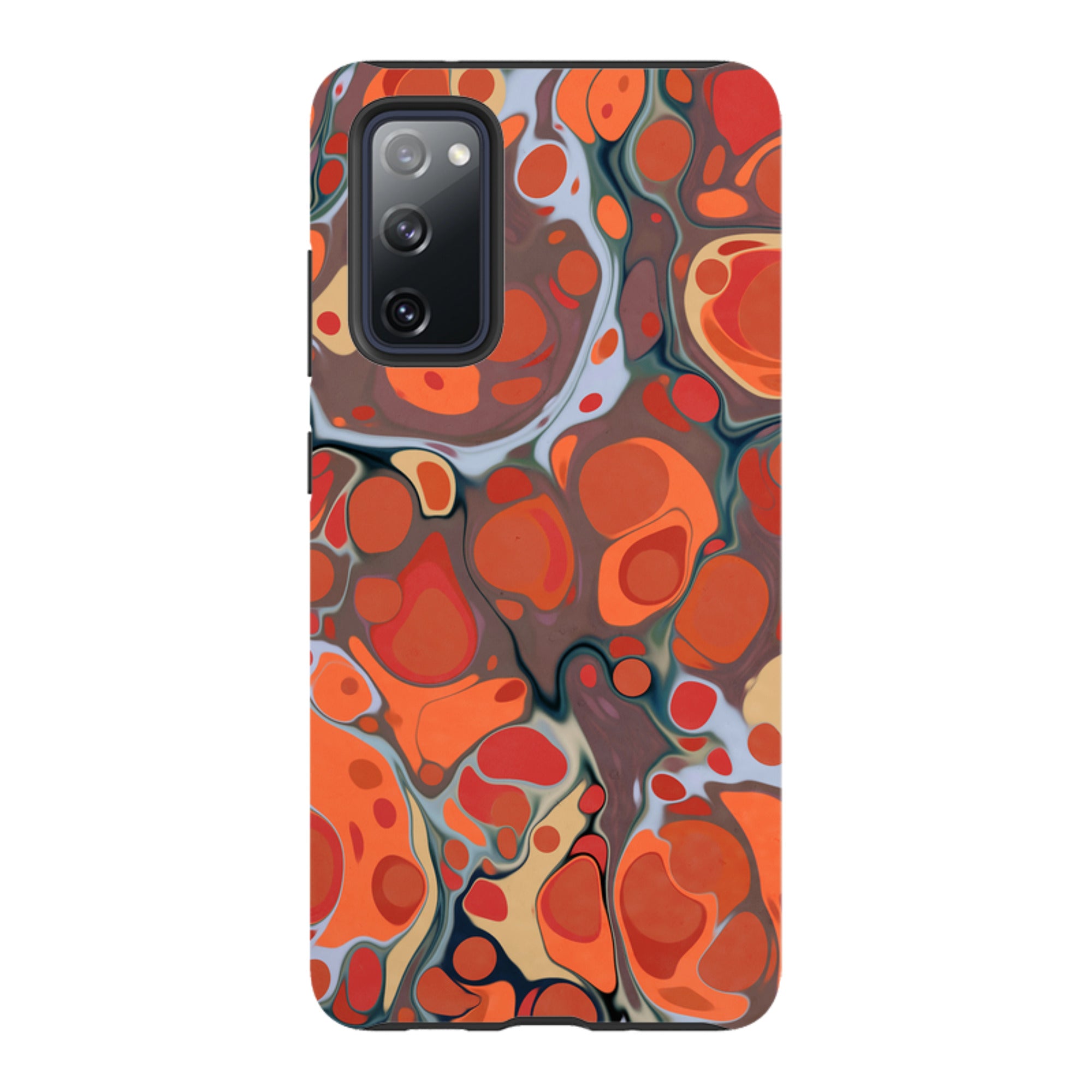 Samsung Tough Case - Flaming Volcano