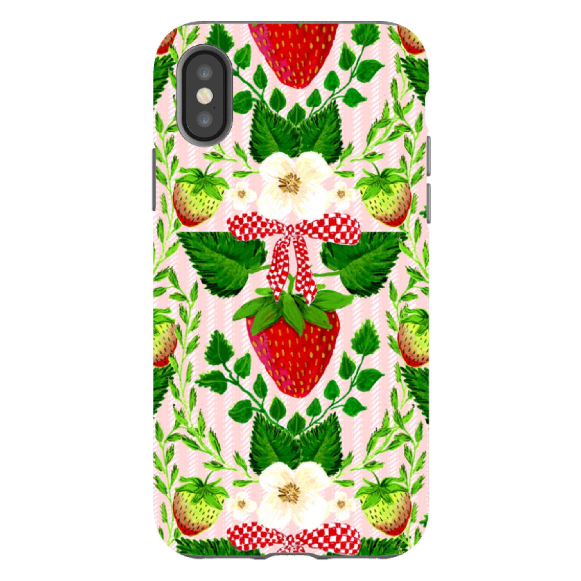 iPhone Case - Strawberries I By Abby Jacobs