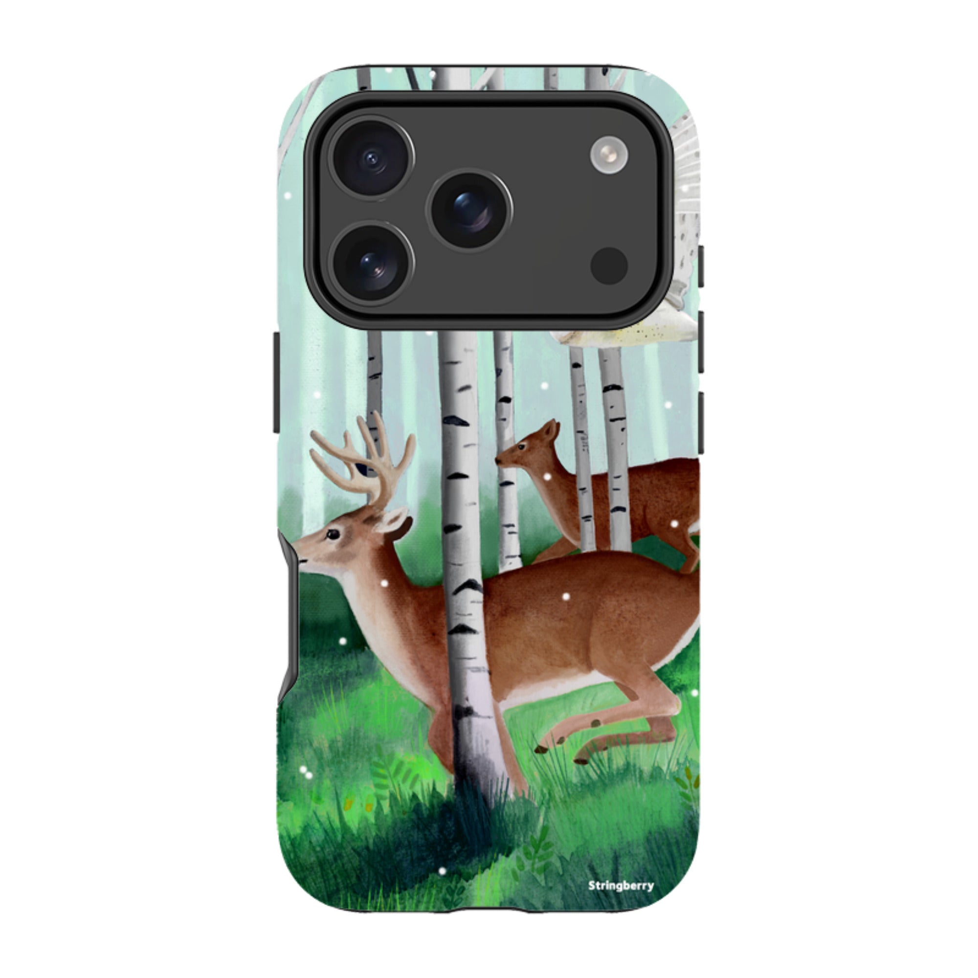 iPhone MagSafe Tough Case - Winter Woods By Bex Parkin