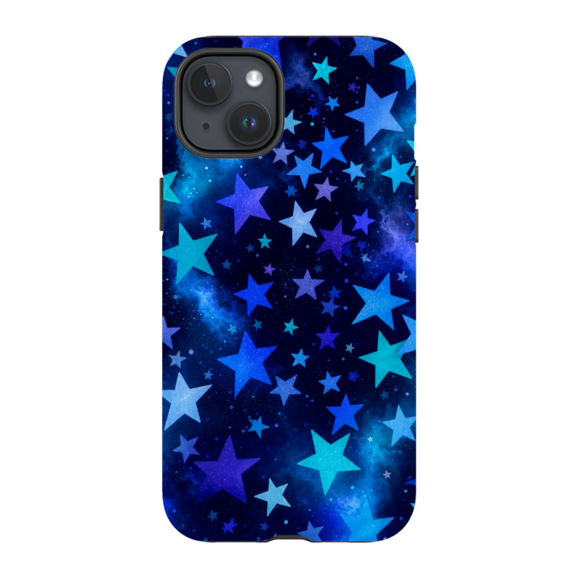 iPhone Tough Case - Blue Galaxy Star