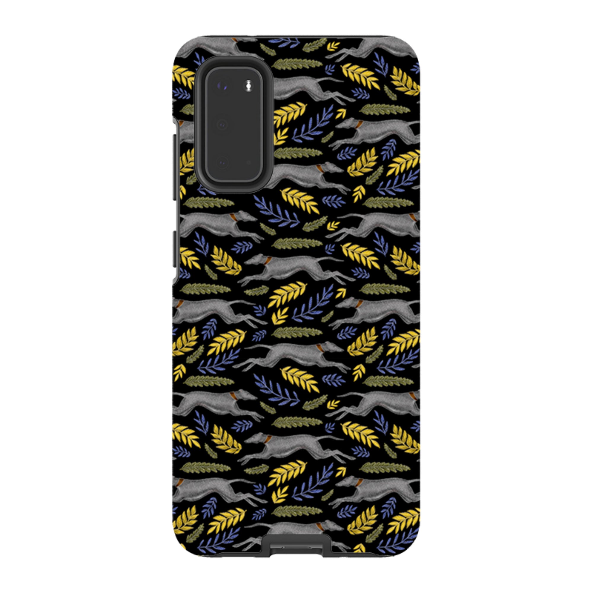 Samsung Tough Case - Greyhound Pattern By Catherine Rowe