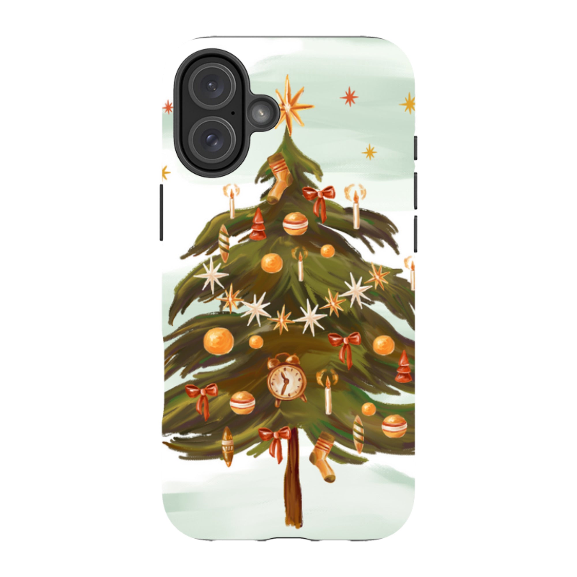 iPhone Tough Case - Outdoor Xmas Tree