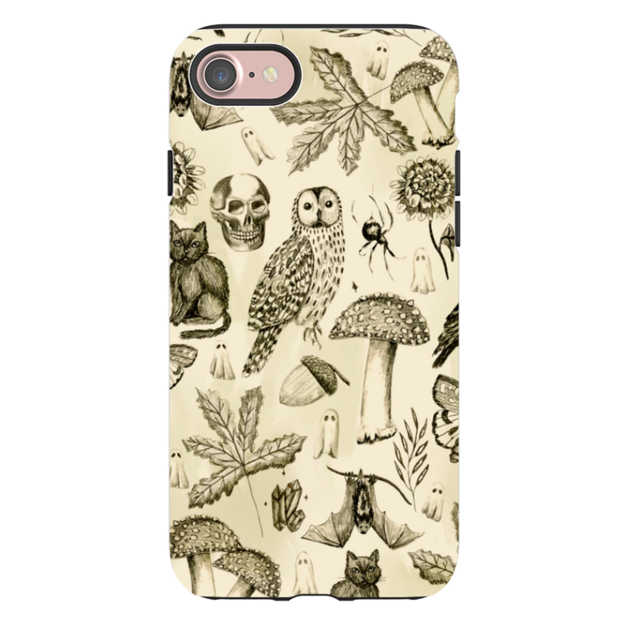 iPhone Tough Case - Pencil Fall By Abby Jacobs