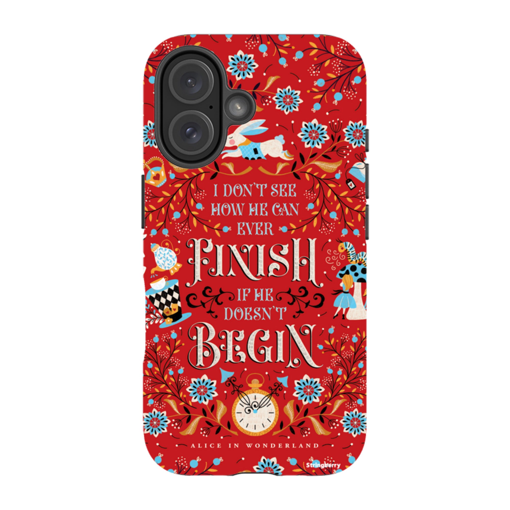 iPhone MagSafe Tough Case -  Alice By Jenny Zemanek