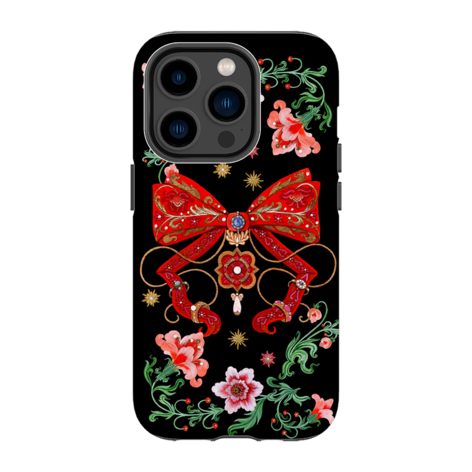 iPhone MagSafe Tough Case - Five Gold Ring By Maria Matos