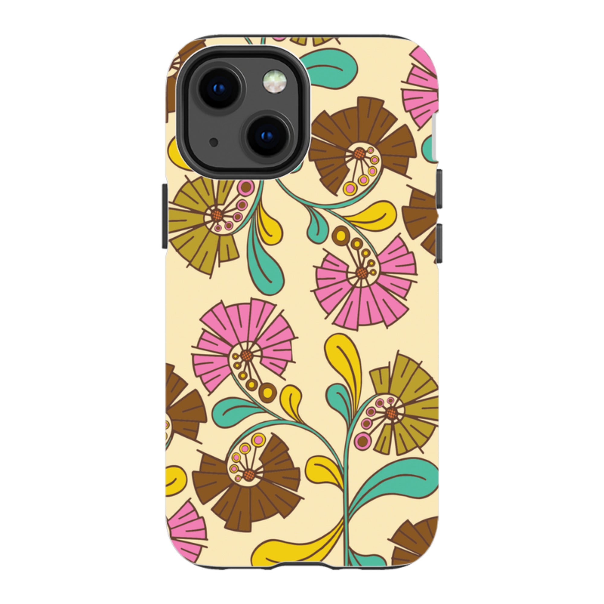 iPhone Tough Case - Fan Flower By Amelia Bowman