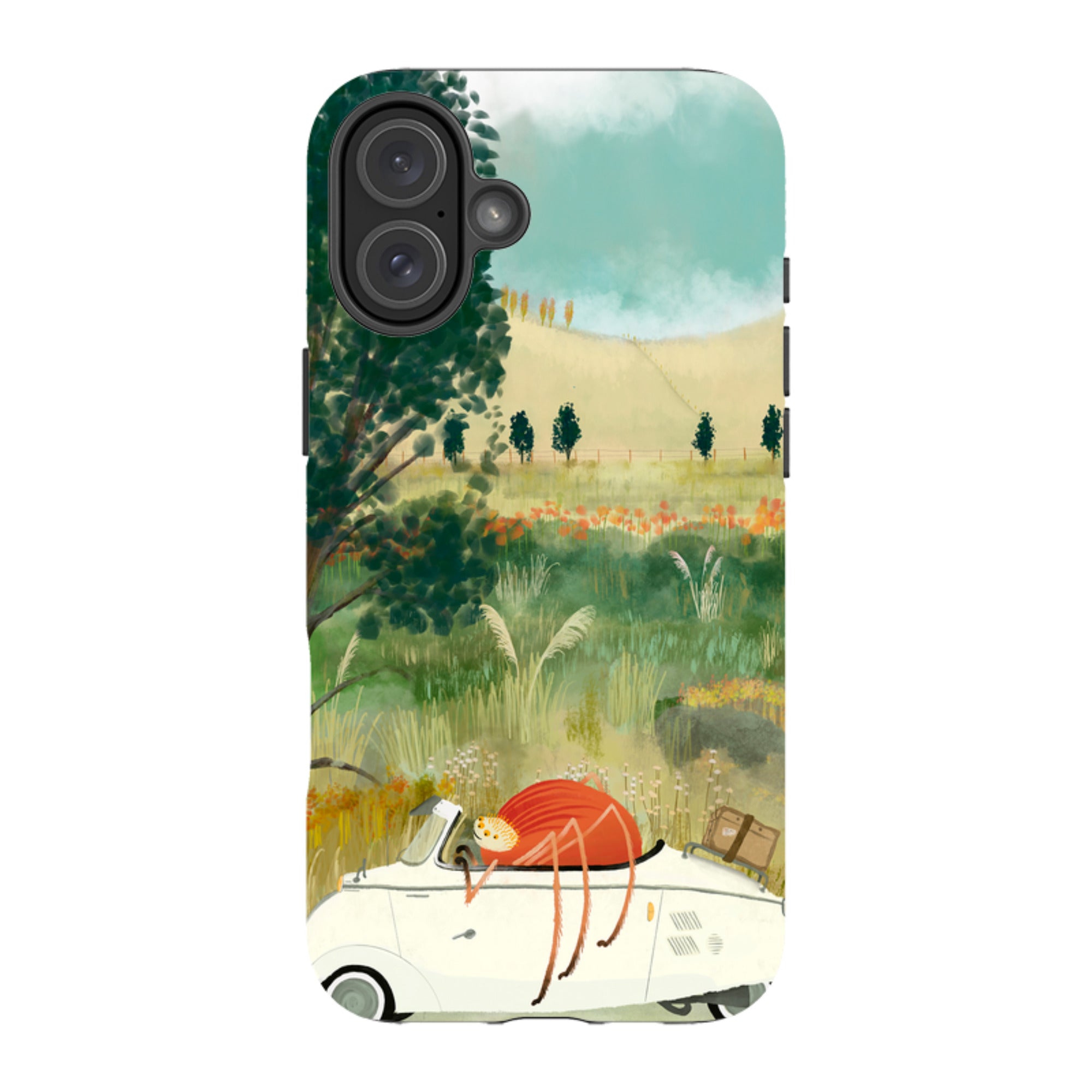 iPhone Tough Case - Happy Travels By Katherine Quinn