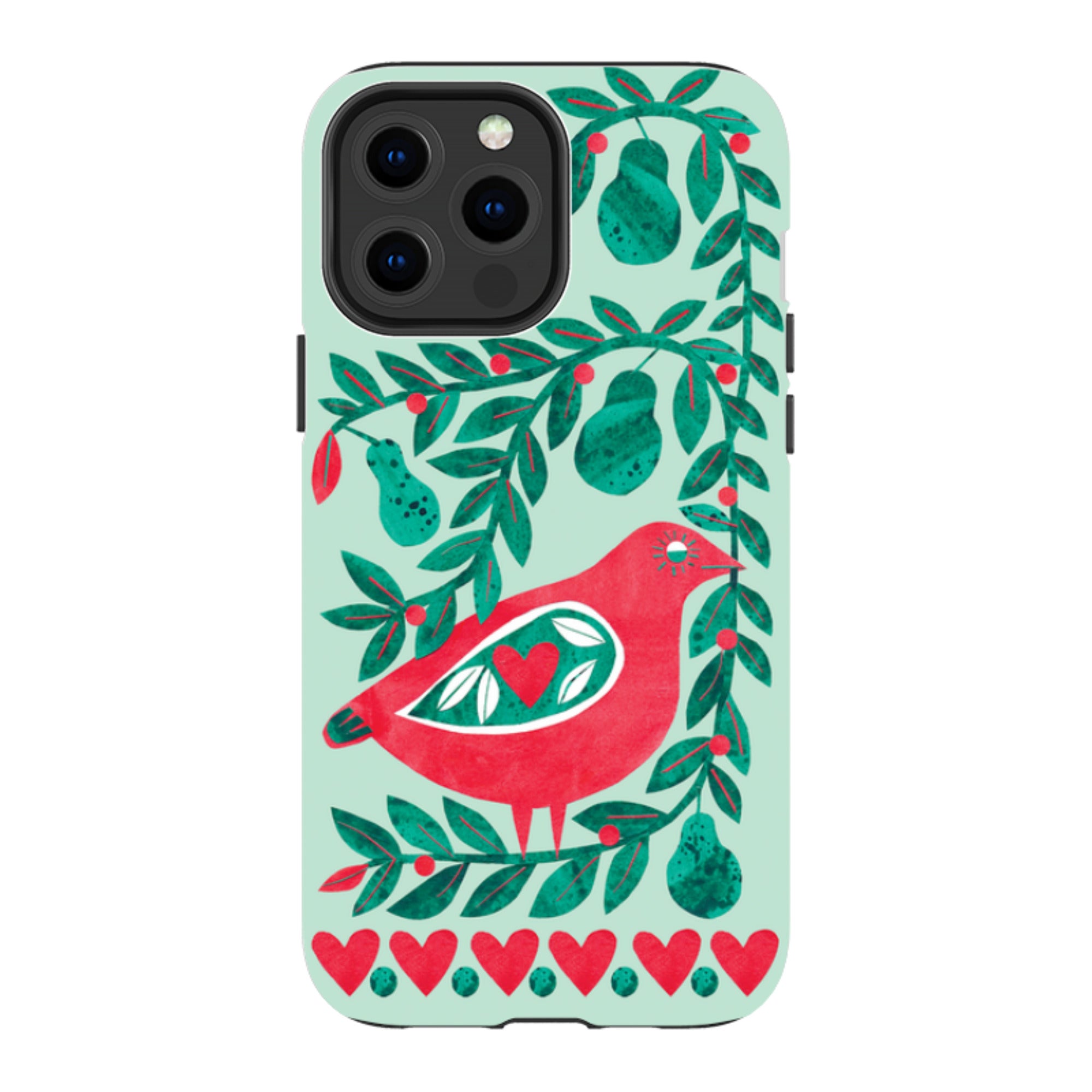 iPhone Tough Case - Partridge With Pears By Tracey English